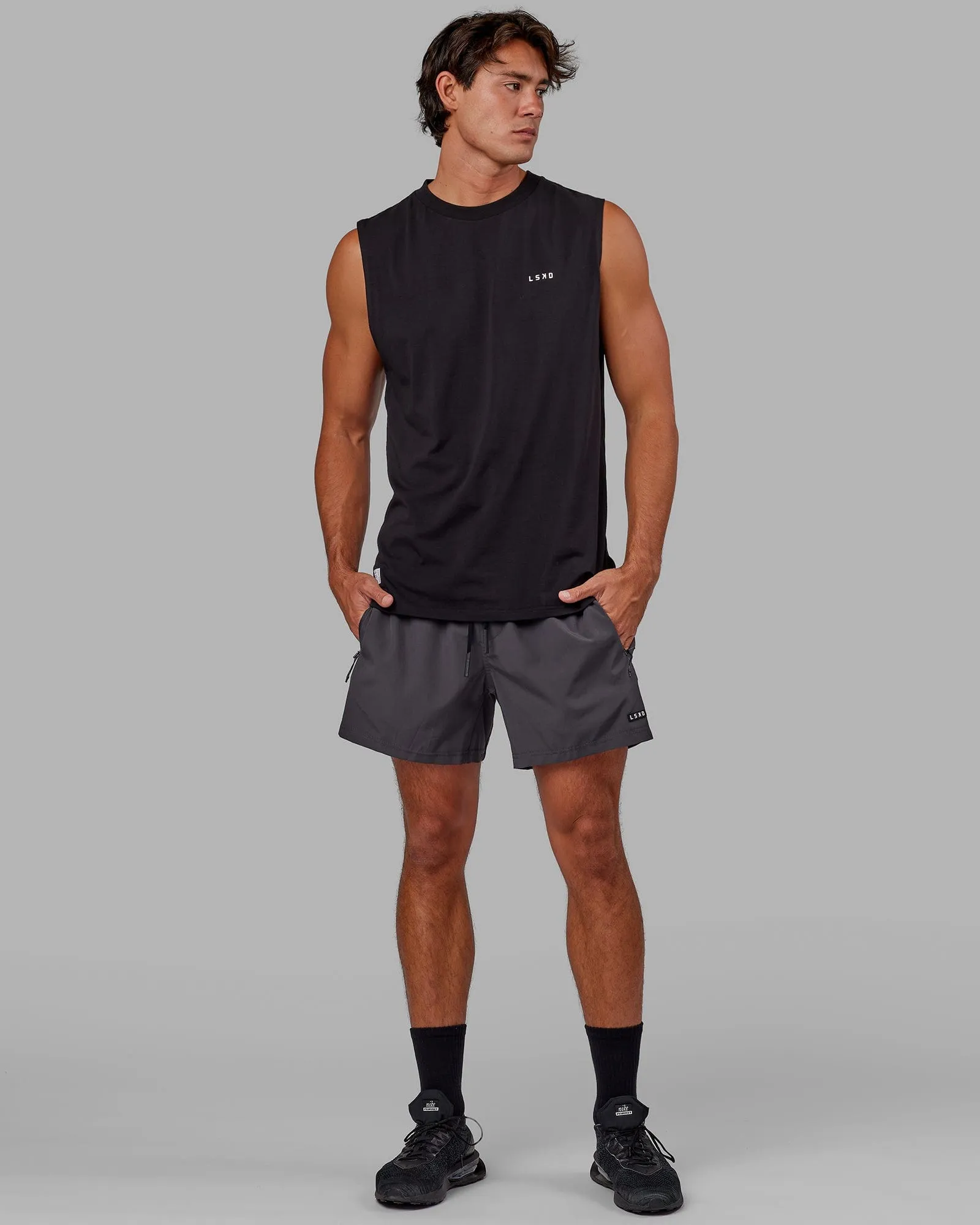 Rep 5'' Performance Short - Asphalt sold by LSKD product image thumbnail 4