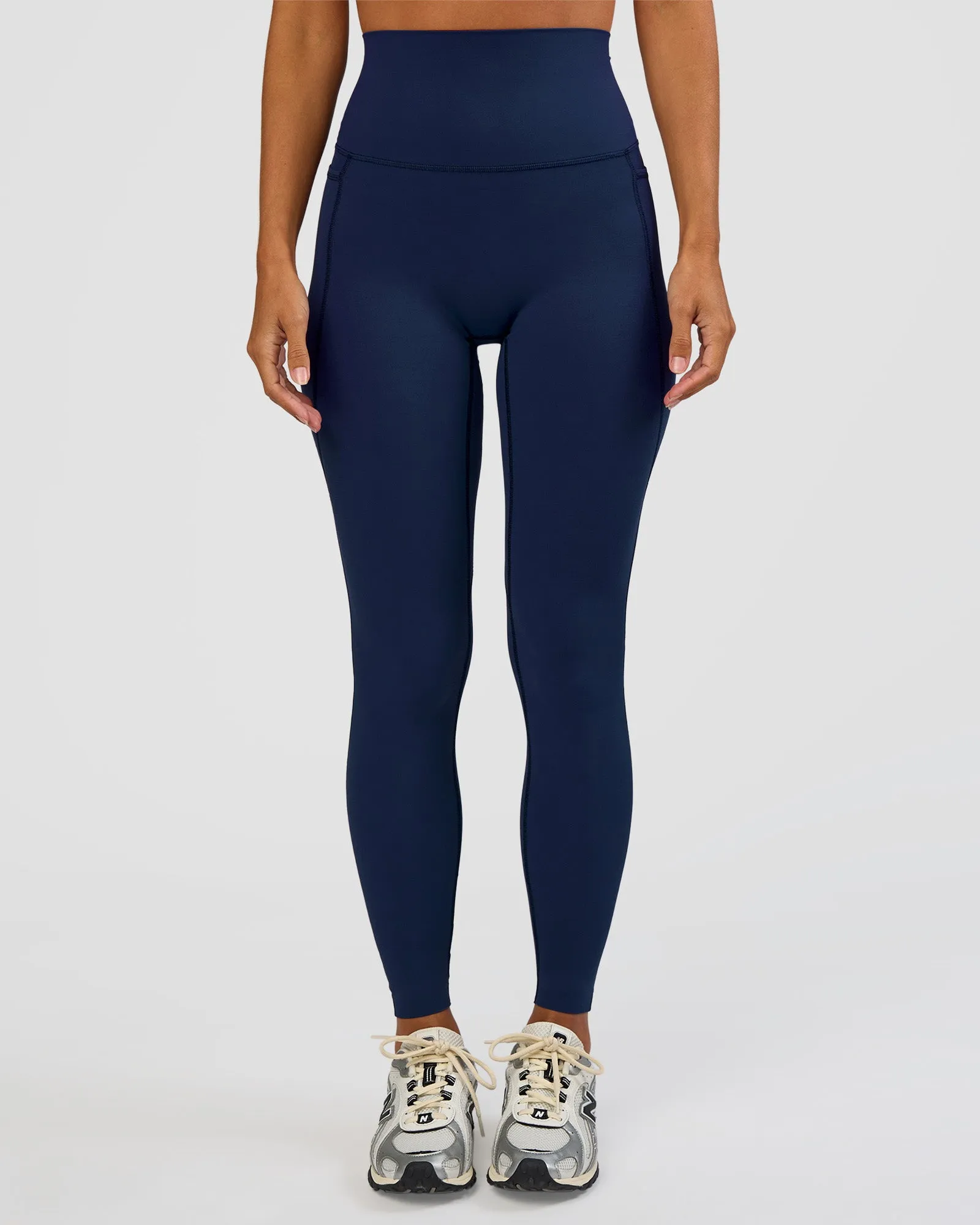 Elixir Ultra High-Rise Full Length Legging Pockets - Future Navy sold by LSKD product image thumbnail 5