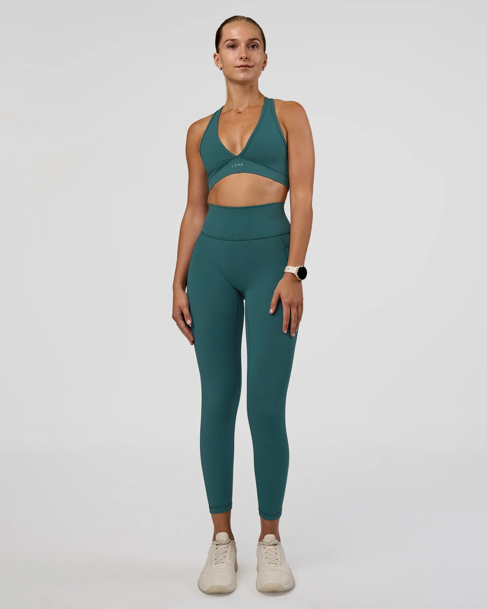 Fusion Ultra High-Rise 7/8 Legging Pockets - Transformative Teal sold by LSKD product image thumbnail 2