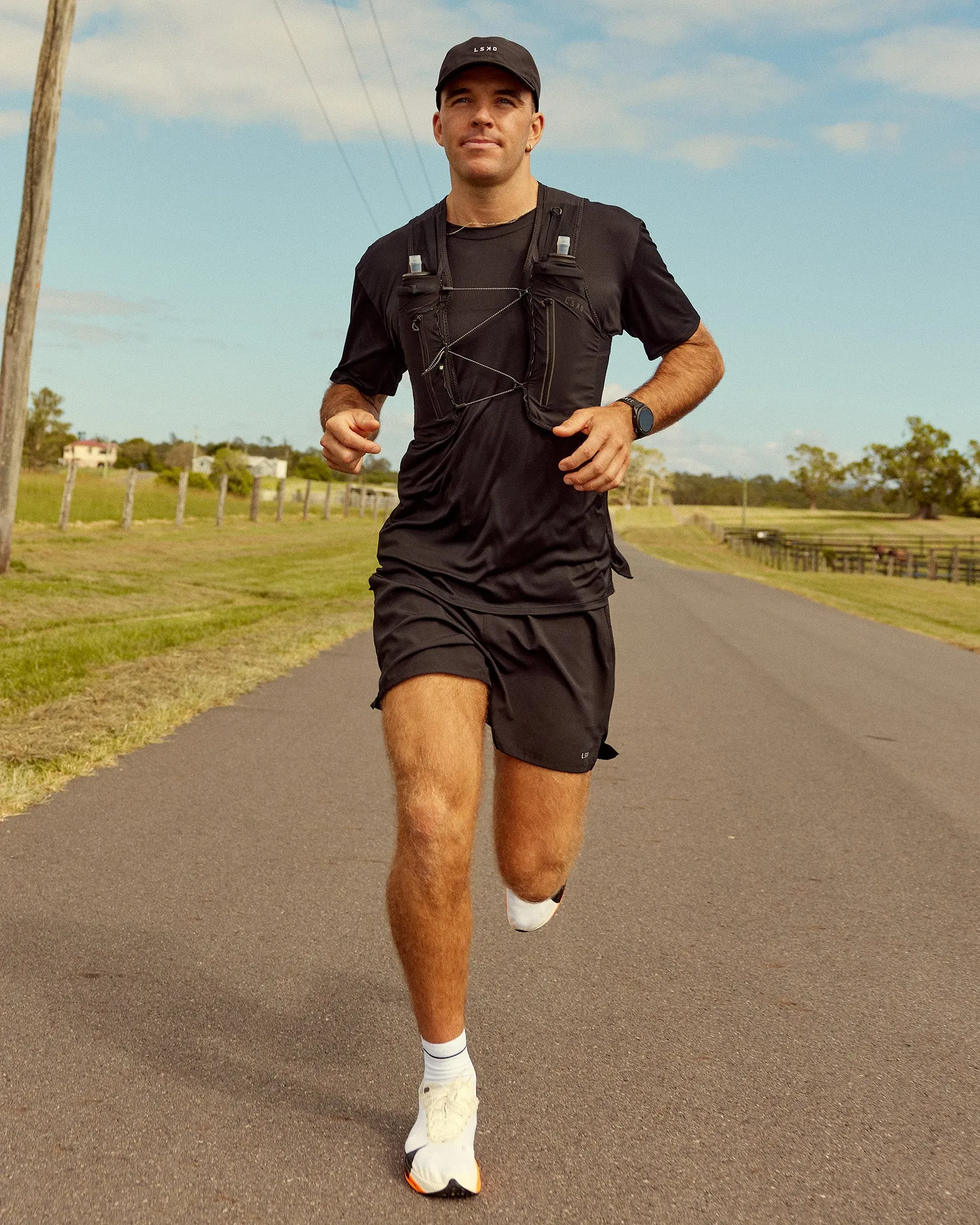 Pace Running Vest - Black-Reflective sold by LSKD product image thumbnail 4