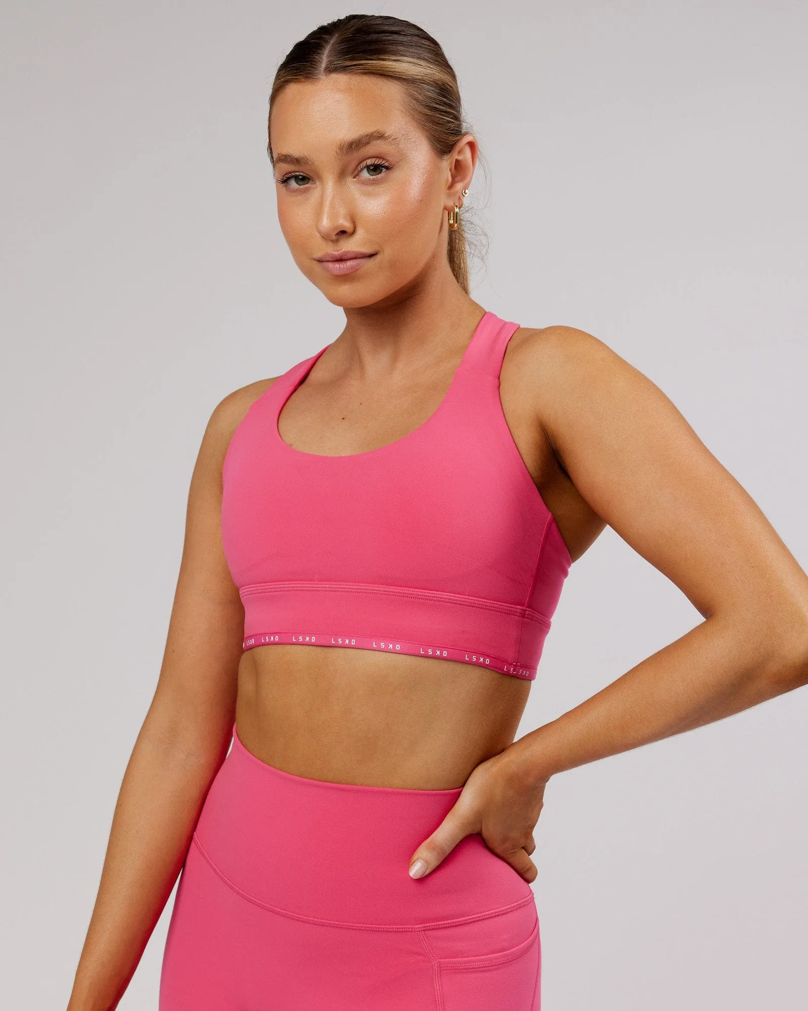 MVP Sports Bra - Flamingo sold by LSKD