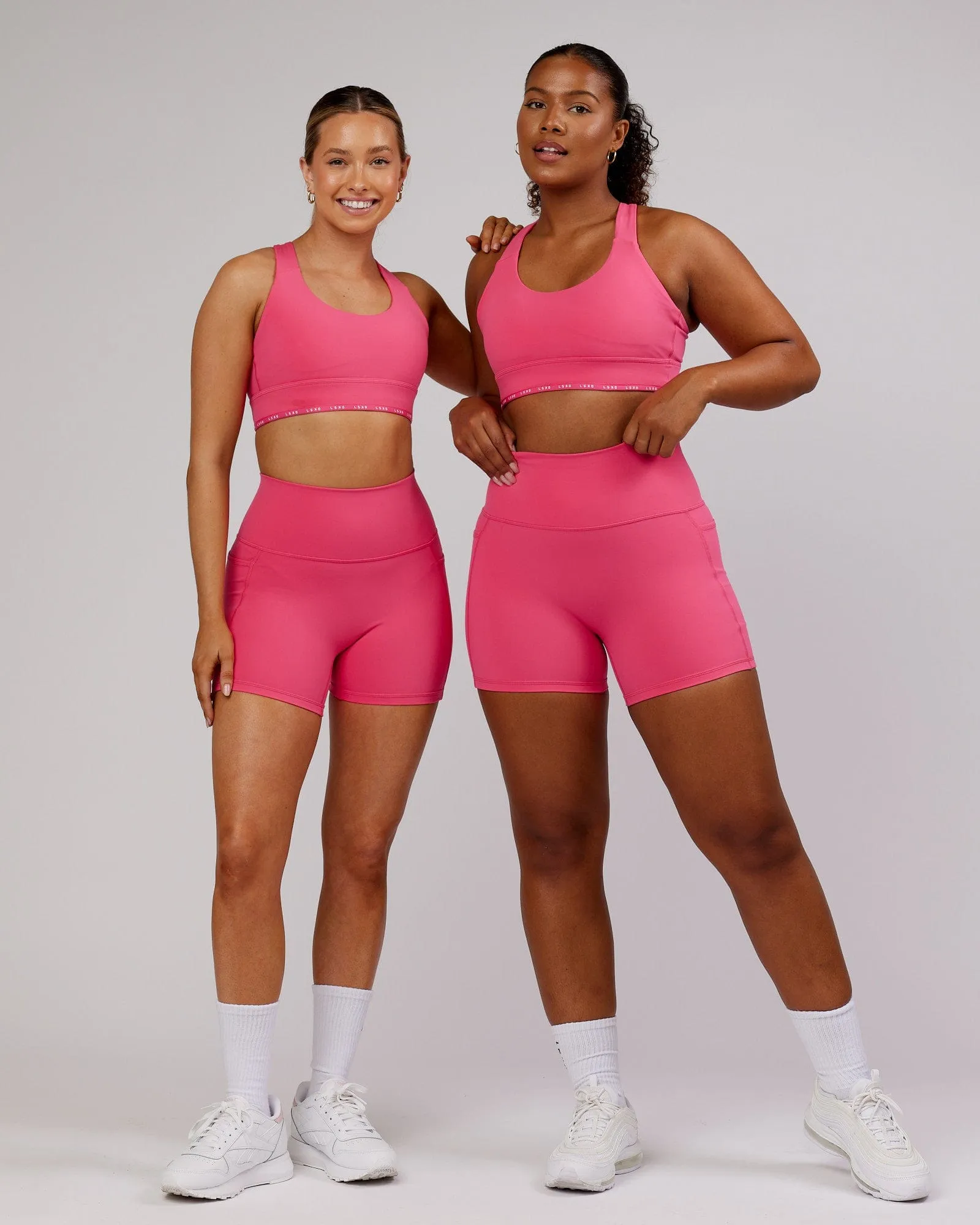 MVP Sports Bra - Flamingo sold by LSKD product image thumbnail 3