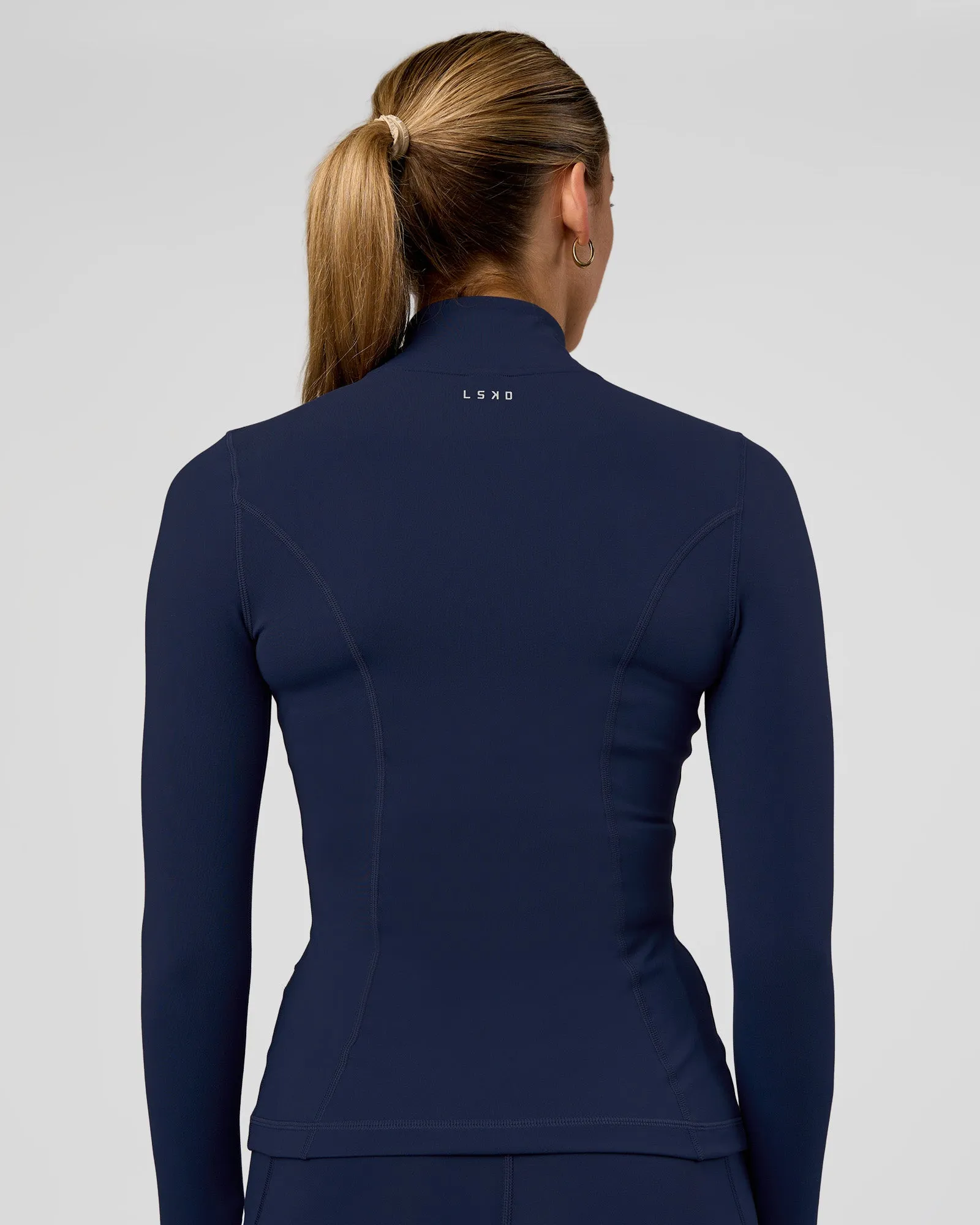 Stride Zip Through Jacket - Future Navy sold by LSKD product image thumbnail 3
