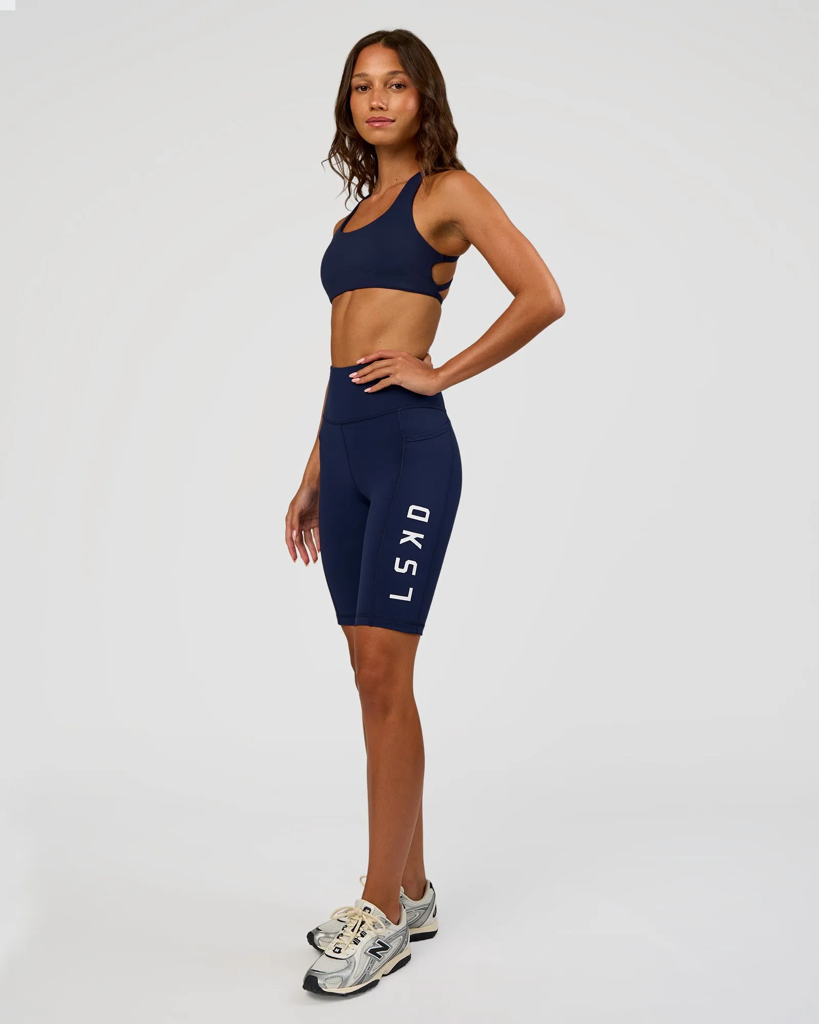 Rep Ultra High-Rise 9" Short Pockets - Future Navy-White sold by LSKD