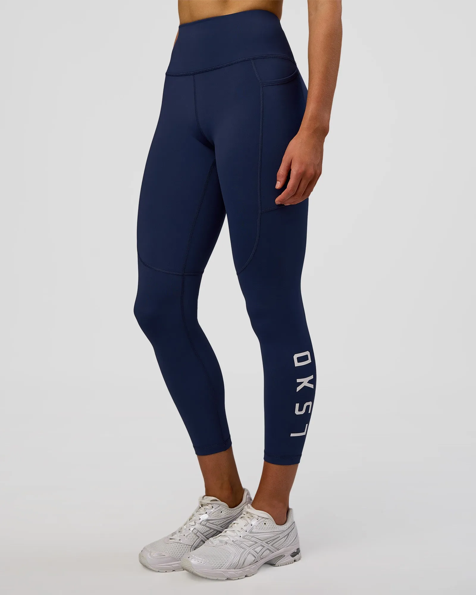 Rep Ultra High-Rise 7/8 Legging Pockets - Future Navy-White sold by LSKD