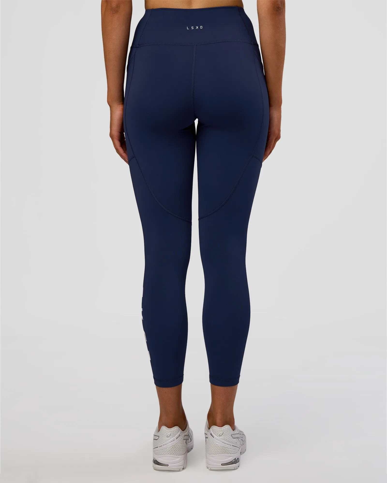 Rep Ultra High-Rise 7/8 Legging Pockets - Future Navy-White sold by LSKD product image thumbnail 4