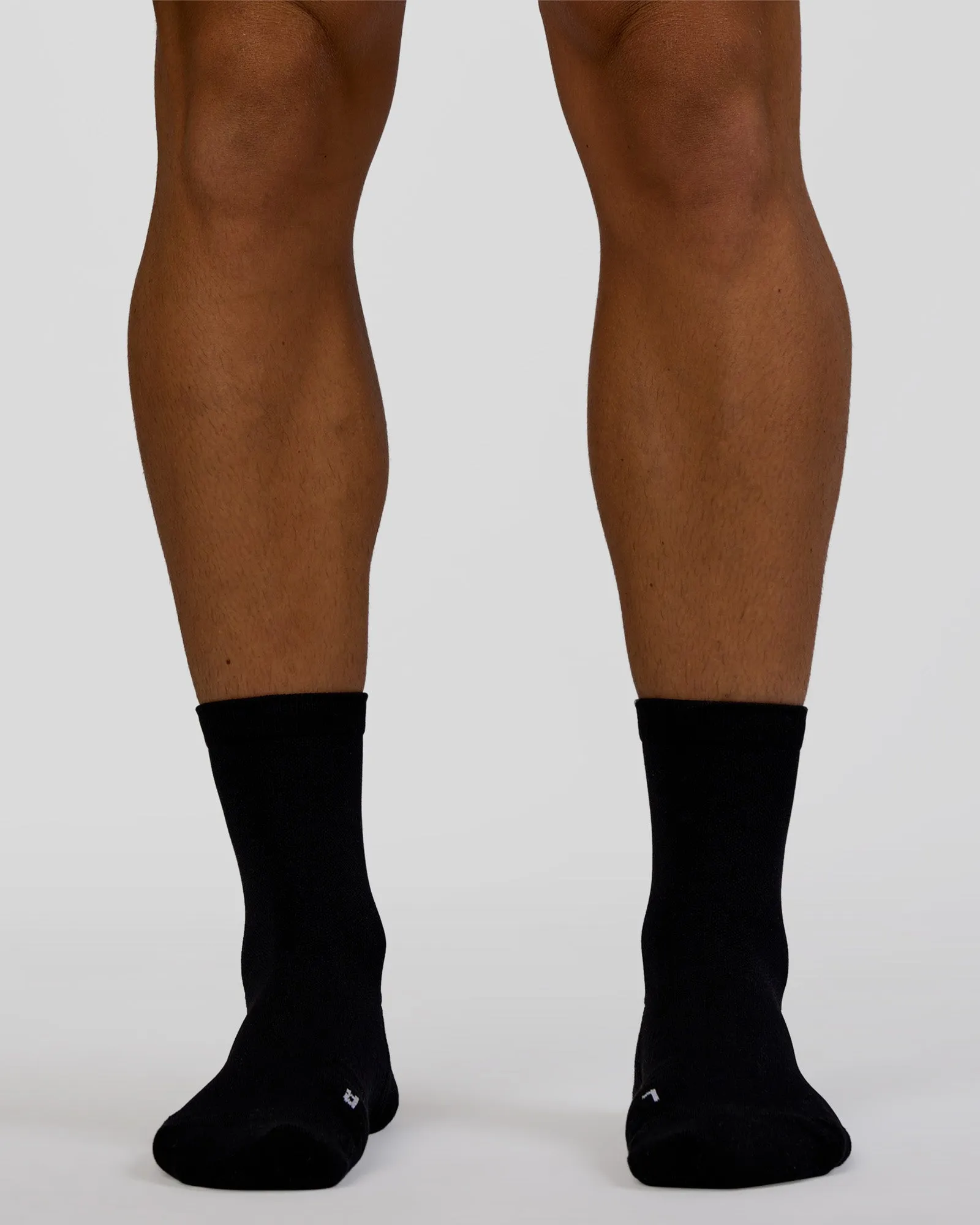 Race Fast Performance Quarter Socks - Black-Reflective sold by LSKD product image thumbnail 3