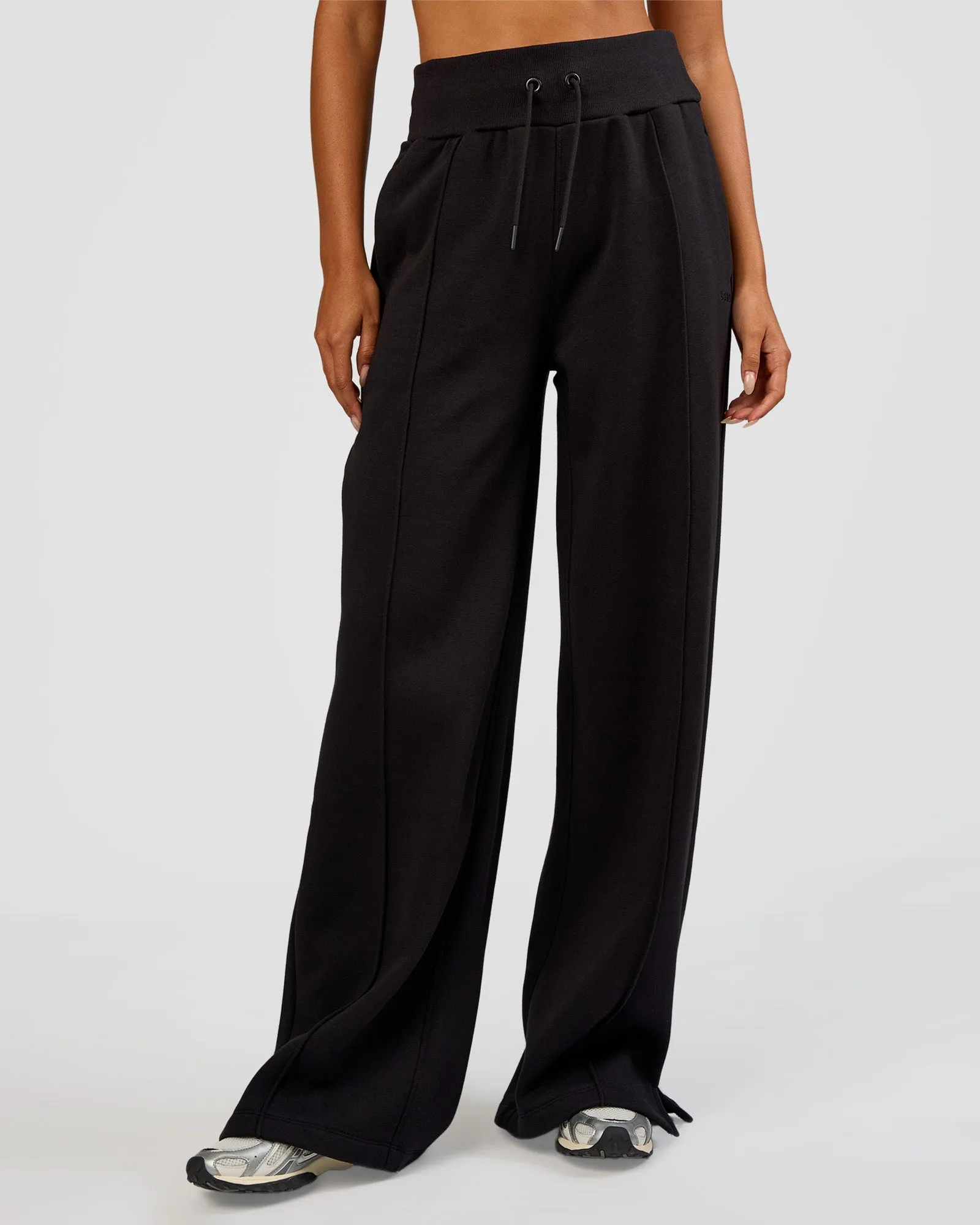 MVP Wide Leg Tall Track Pant - Black sold by LSKD