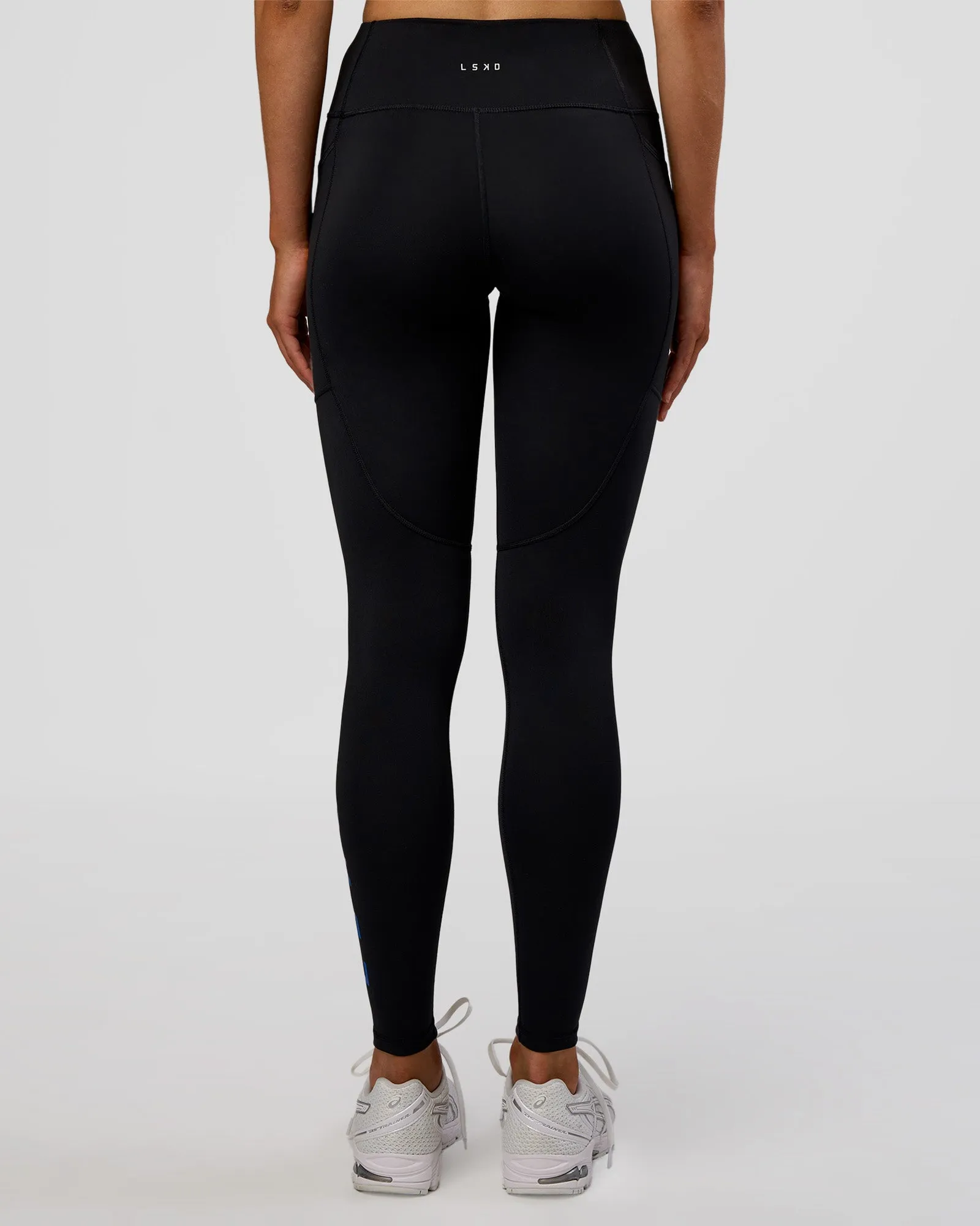 Rep Ultra High-Rise Full Length Legging Pockets - Black-Electric Indigo sold by LSKD product image thumbnail 3