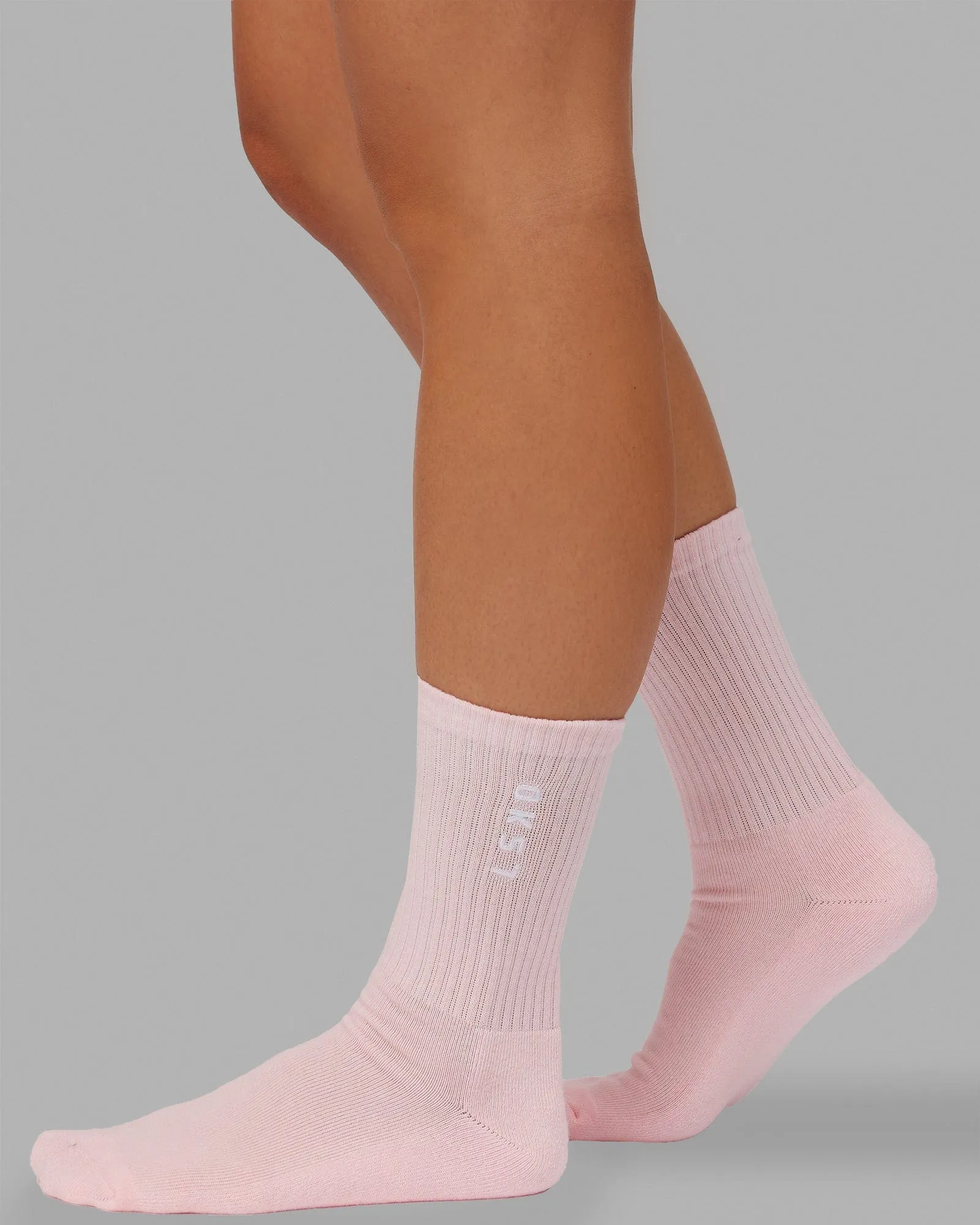 Signal Crew Socks 3 Pack - Pastel-Blue-Pink-Orange sold by LSKD product image thumbnail 4