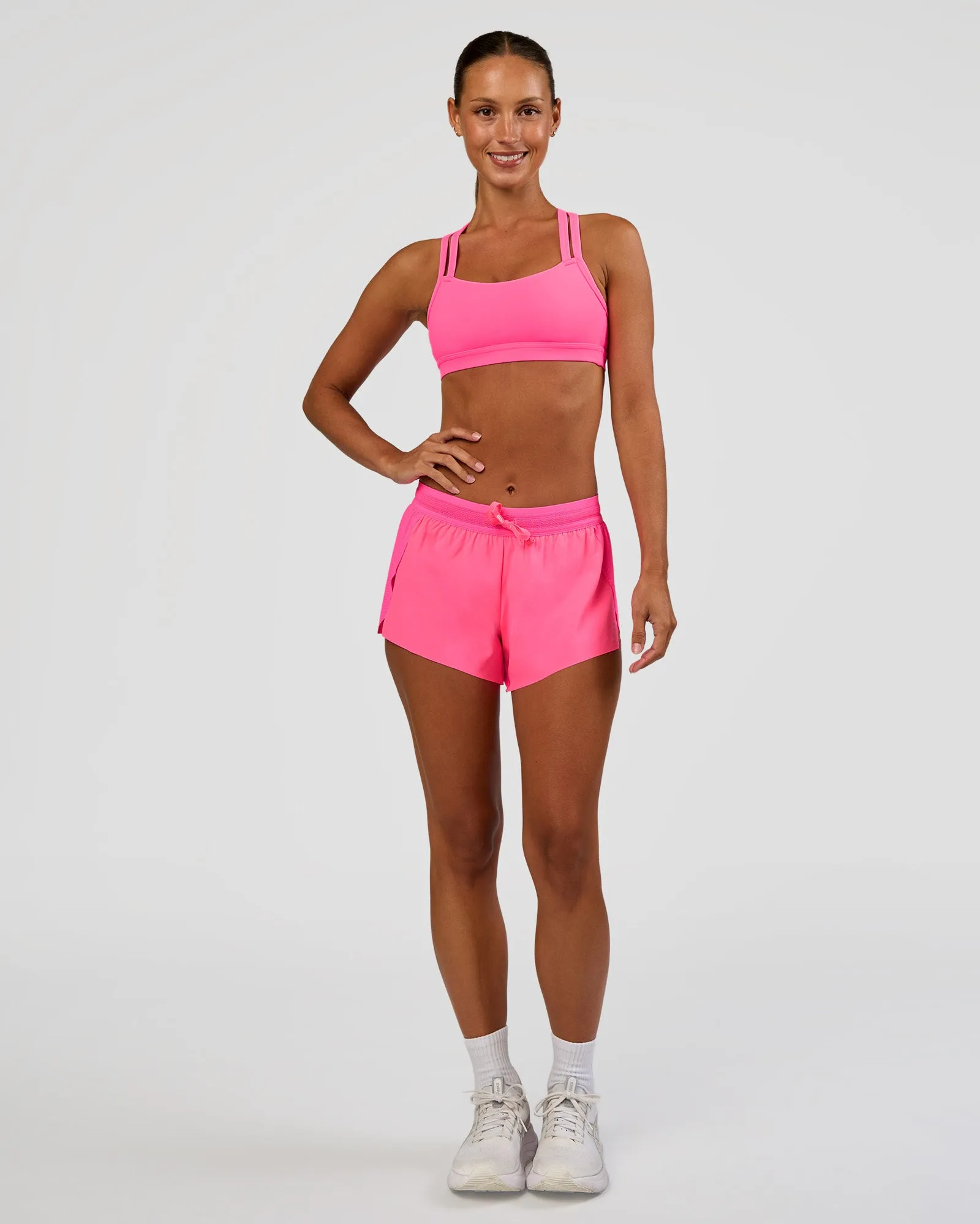 Accelerate 3" Mid-Rise Running Short - Sugar Plum sold by LSKD product image thumbnail 5