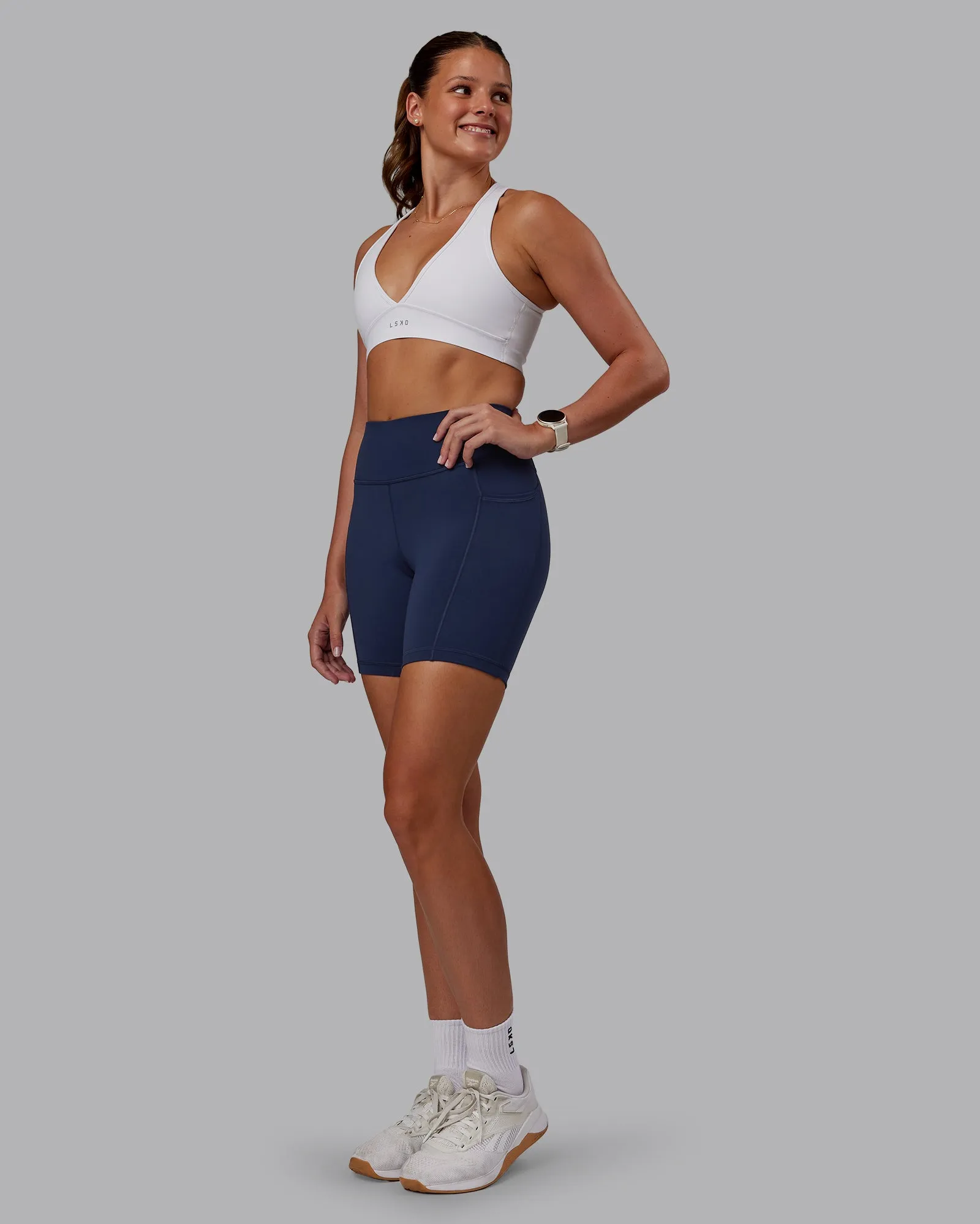 Stamina Sports Bra - White sold by LSKD product image thumbnail 3