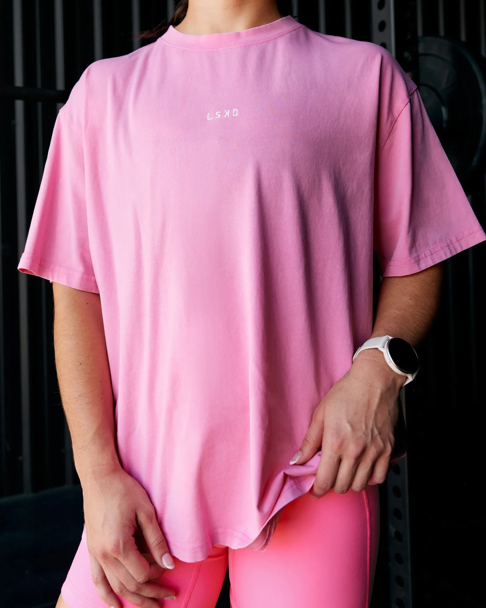 Go-To FLXCotton Oversized Tee - Sugar Plum Washed sold by LSKD