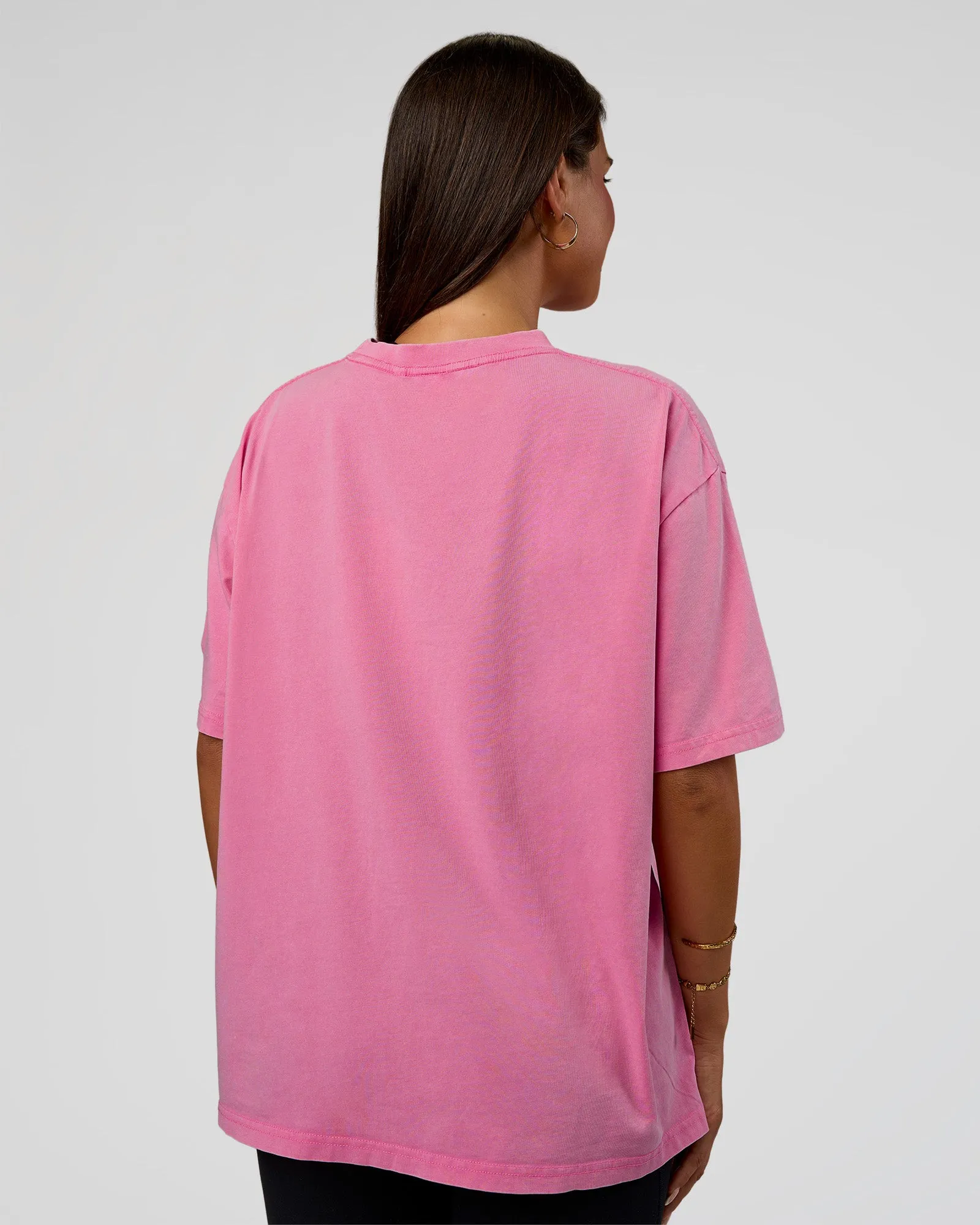 Go-To FLXCotton Oversized Tee - Sugar Plum Washed sold by LSKD product image thumbnail 4