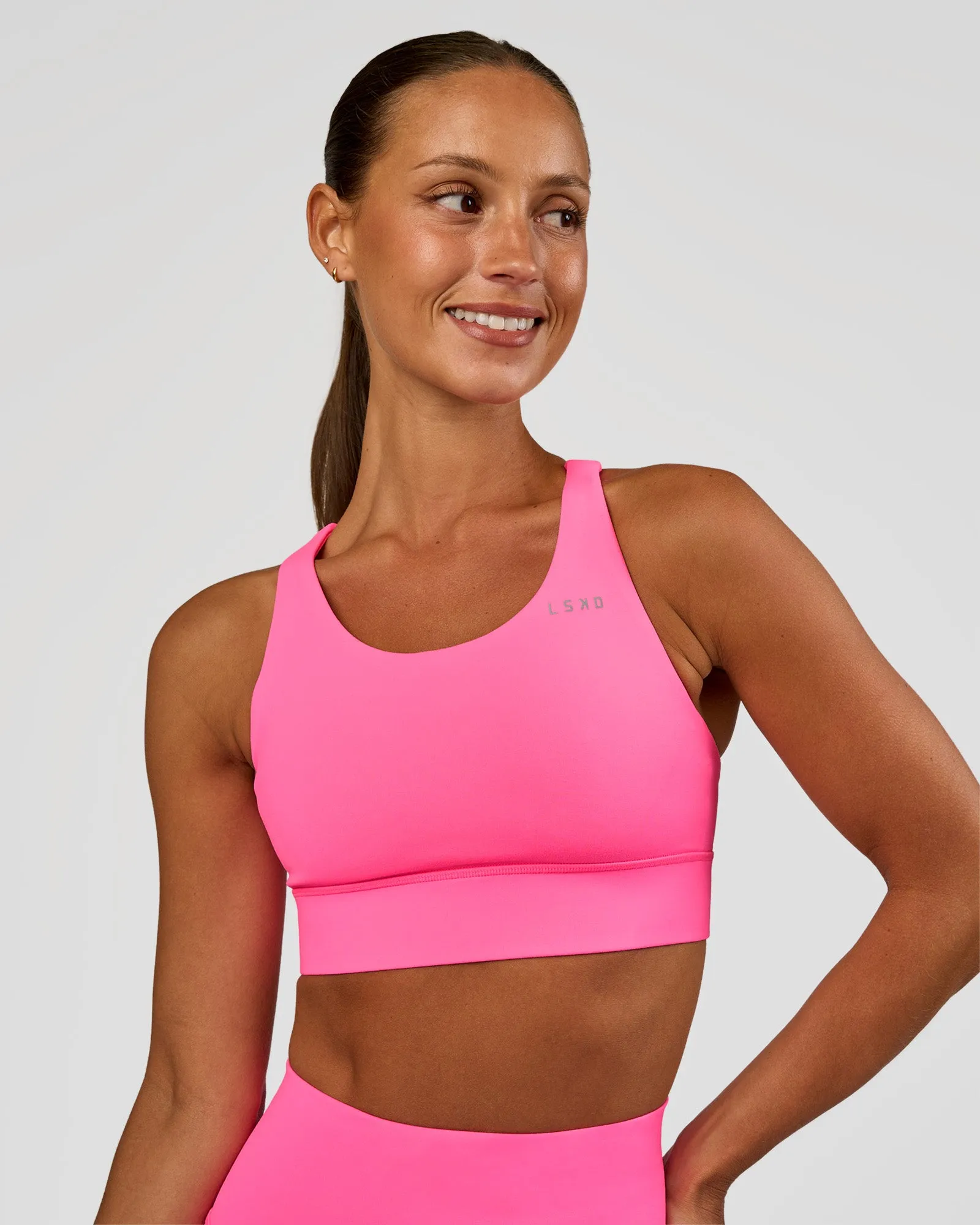 Accelerate Sports Bra - Sugar Plum sold by LSKD