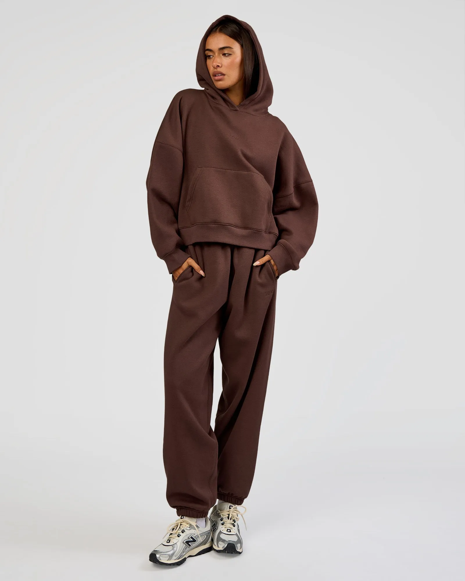 Post Train Hoodie - Hot Chocolate sold by LSKD product image thumbnail 2