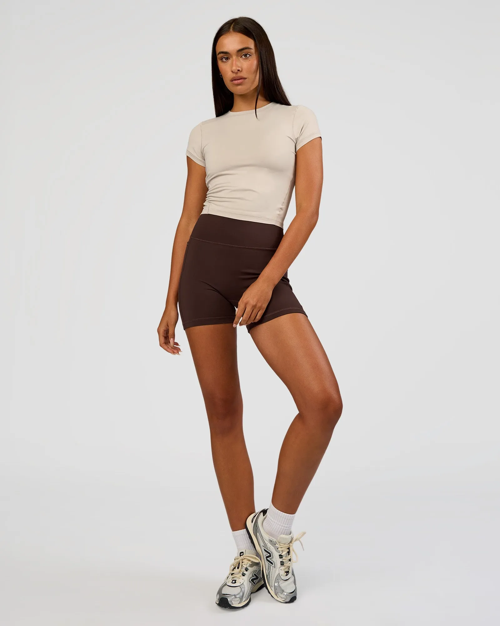 All Day Short Sleeve Tee - Shale Beige sold by LSKD product image thumbnail 2