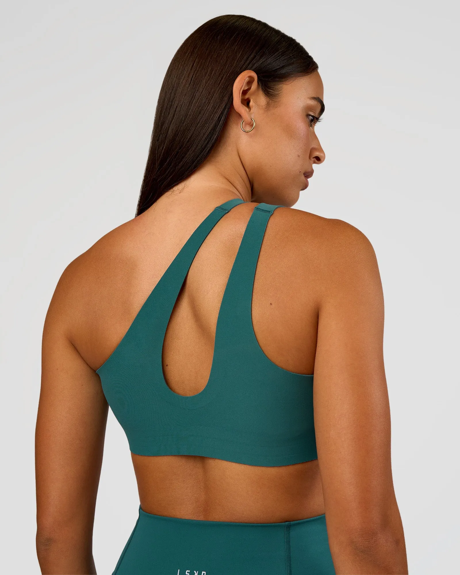 Bend & FLX Plunge Sports Bra - Transformative Teal sold by LSKD product image thumbnail 5