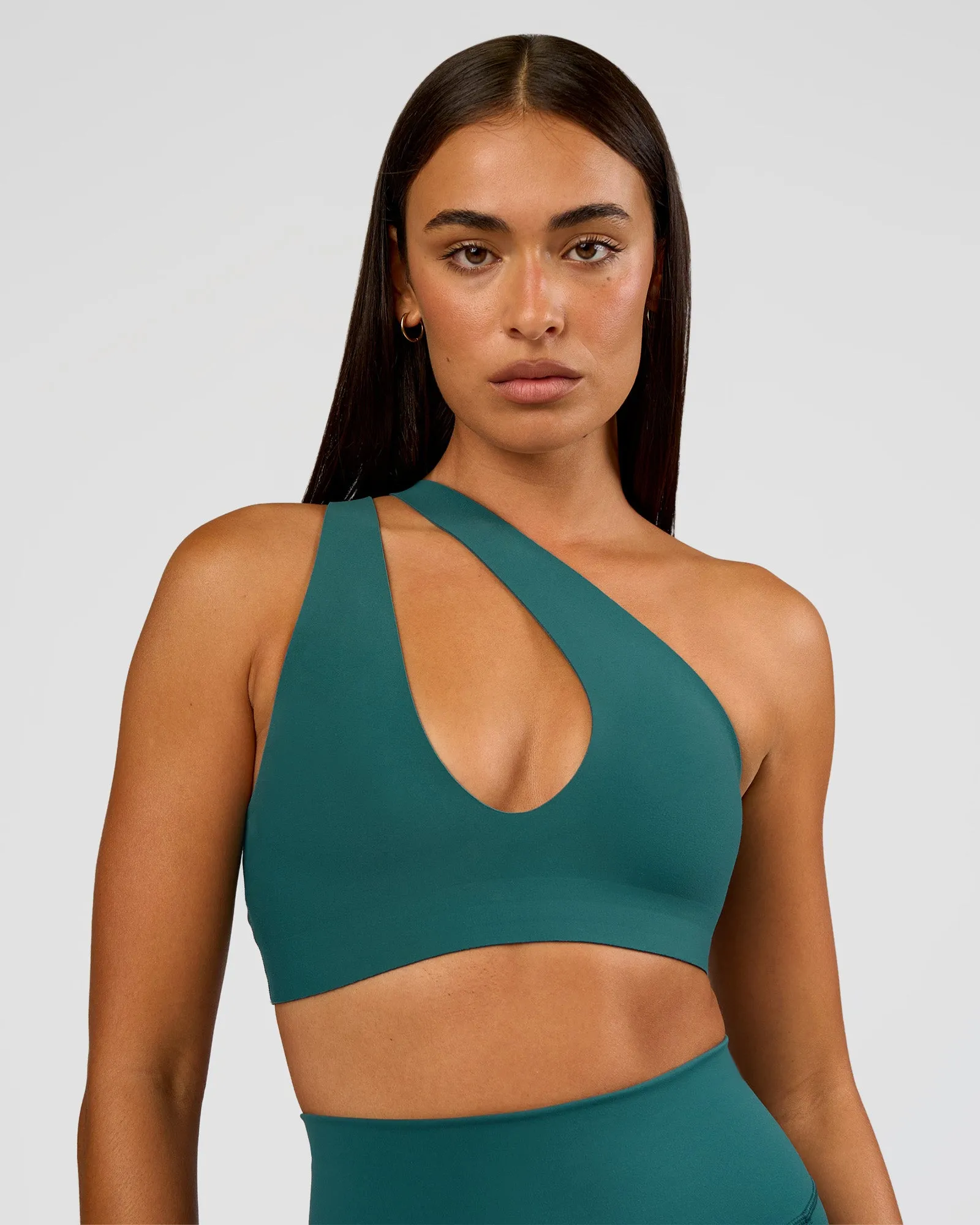 Bend & FLX Plunge Sports Bra - Transformative Teal sold by LSKD product image thumbnail 4