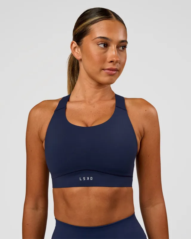 Fusion Sports Bra 2.0 - Future Navy sold by LSKD