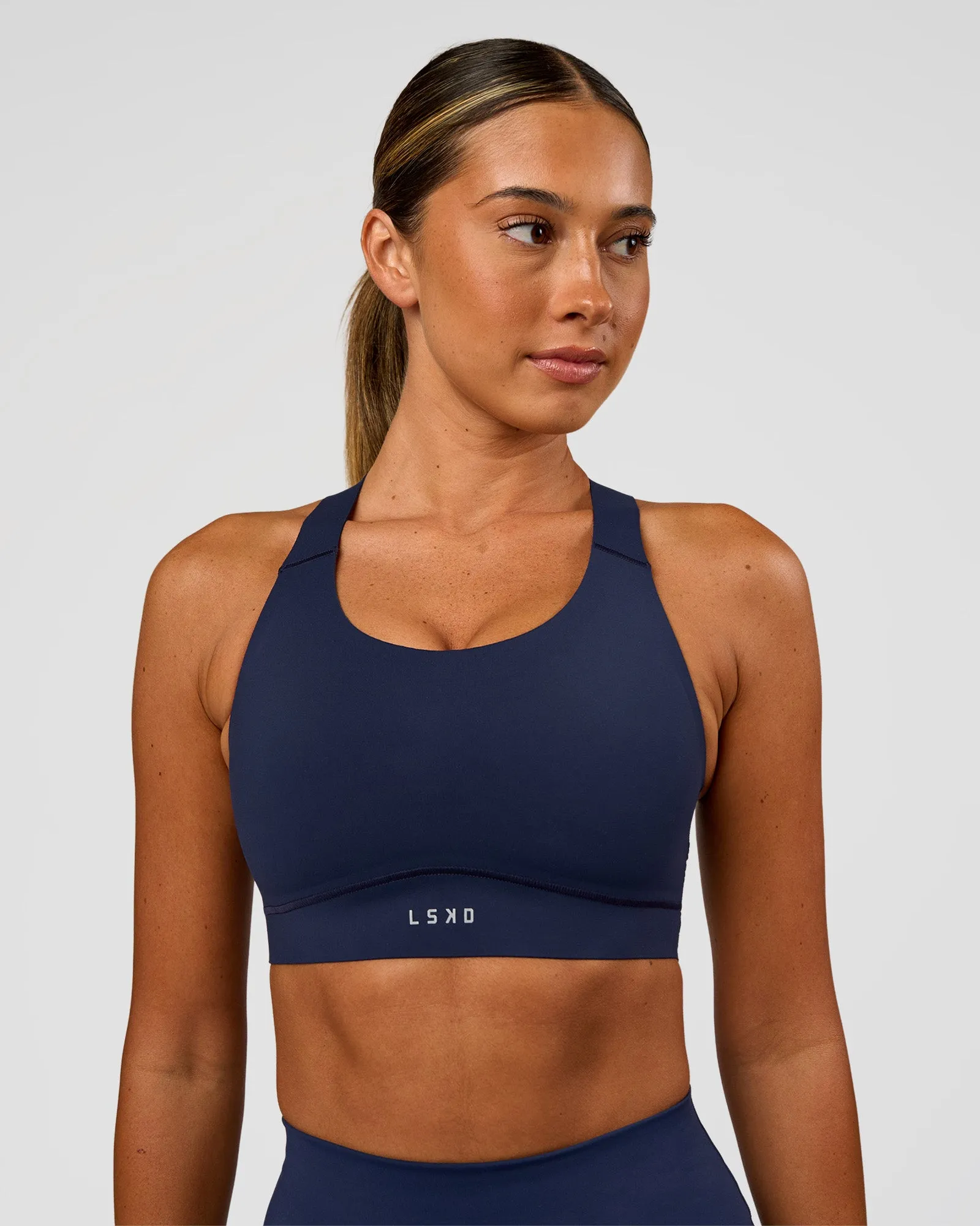 Fusion Sports Bra 2.0 - Future Navy sold by LSKD