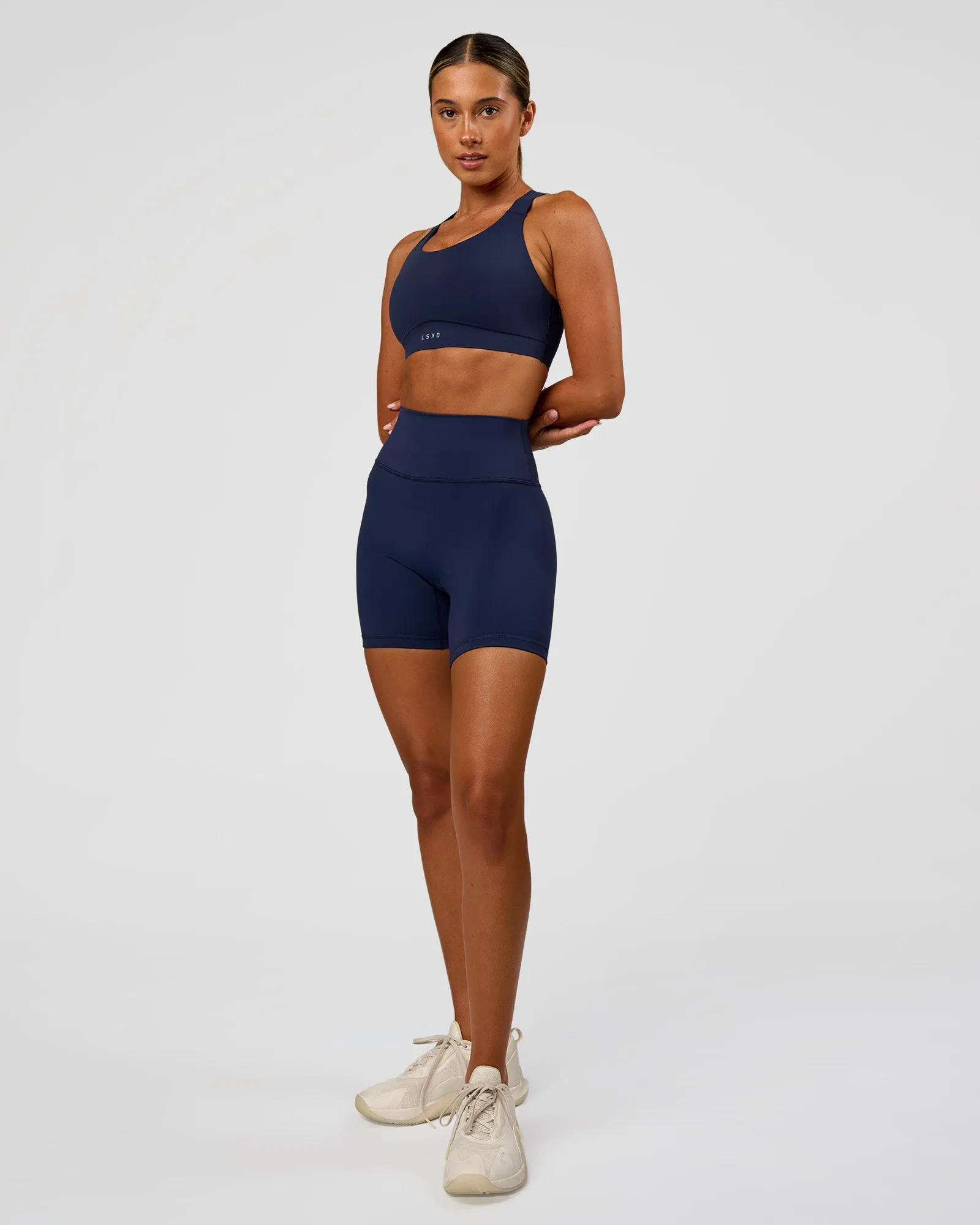 Fusion Sports Bra 2.0 - Future Navy sold by LSKD product image thumbnail 3