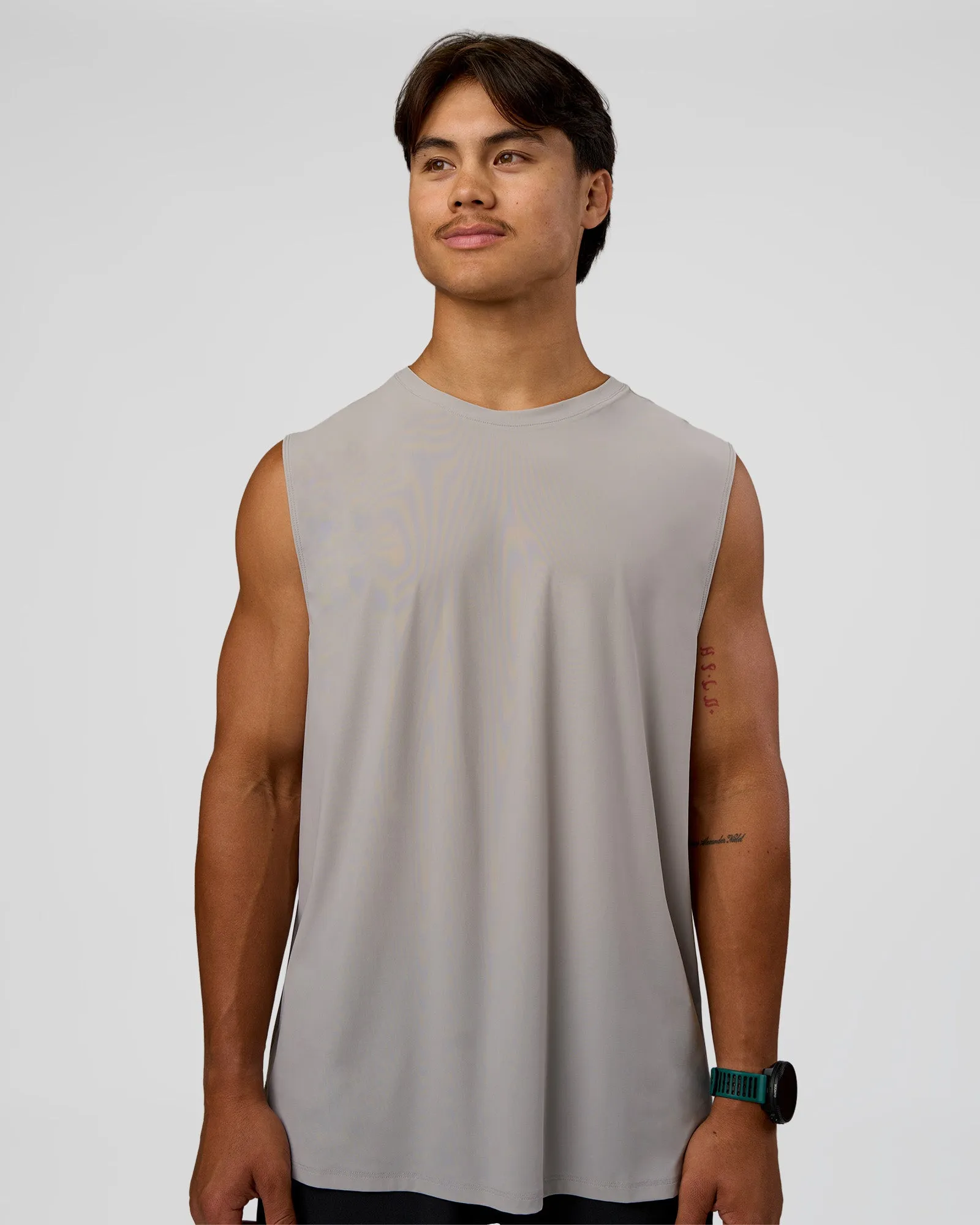 Cadence MicroMotion Muscle Tank - Alloy-Carbon Green sold by LSKD product image thumbnail 2