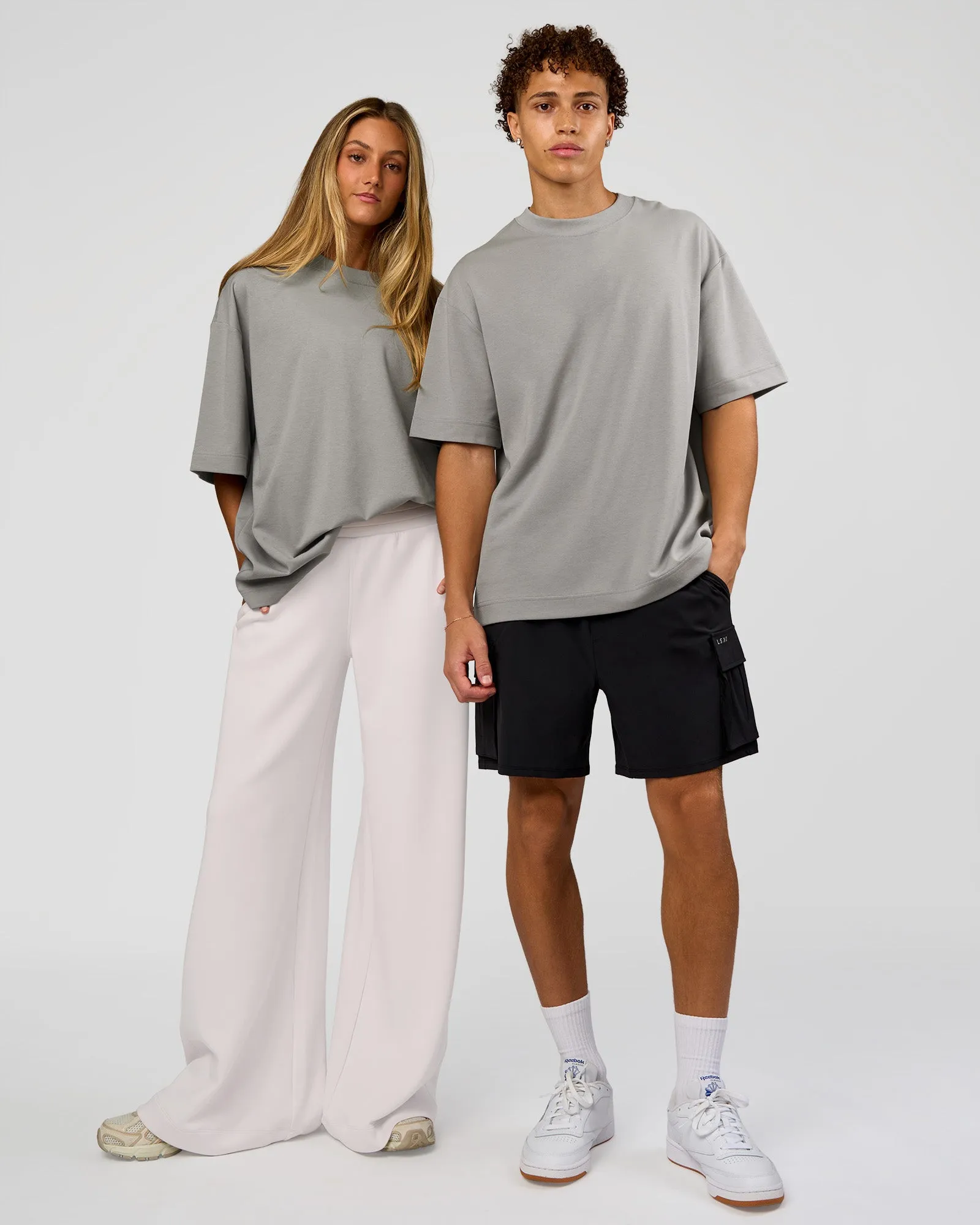 AfterDark ZeroCrease Oversized Tee - Alloy sold by LSKD