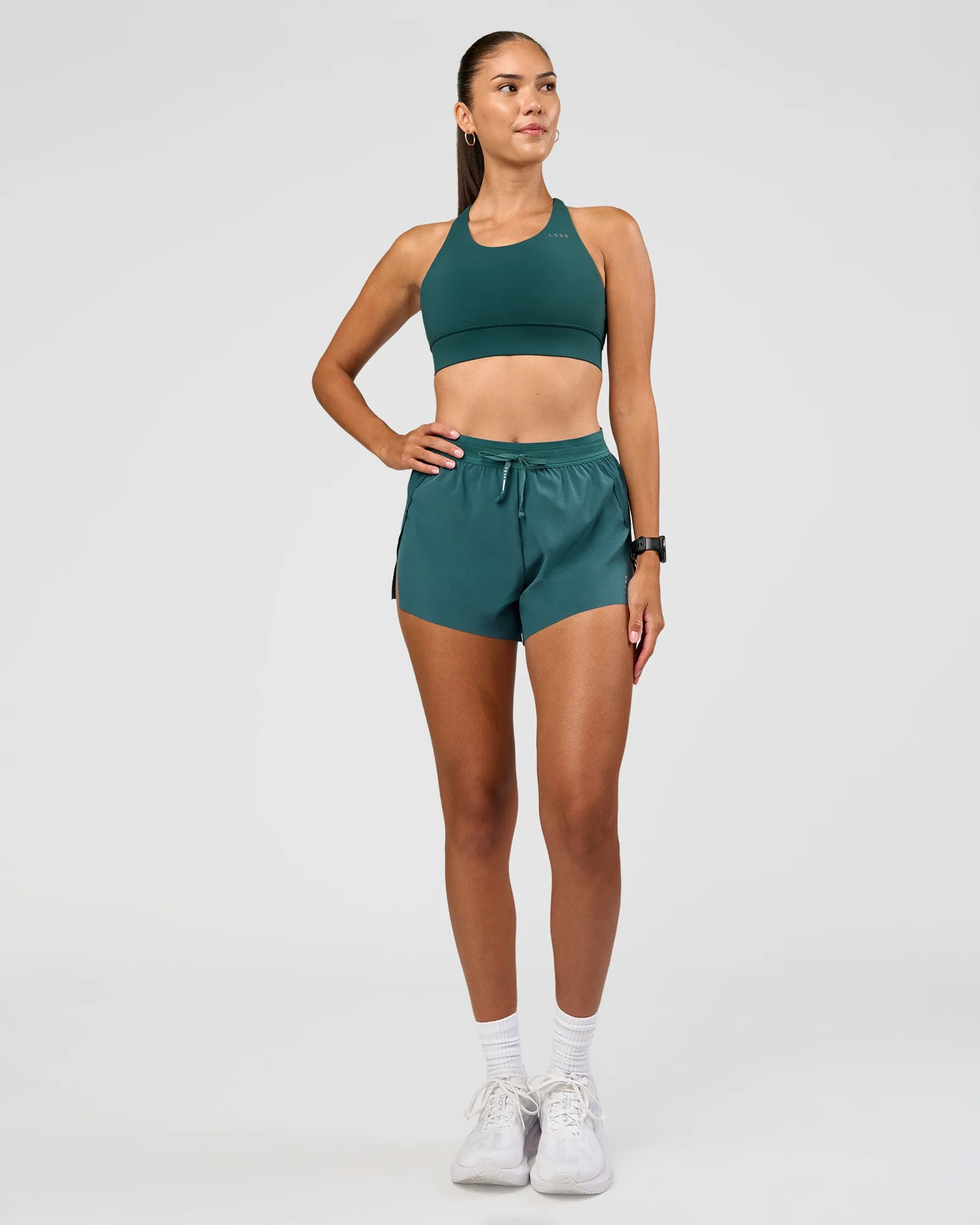 Accelerate 3" High-Rise Running Short - Transformative Teal sold by LSKD product image thumbnail 3