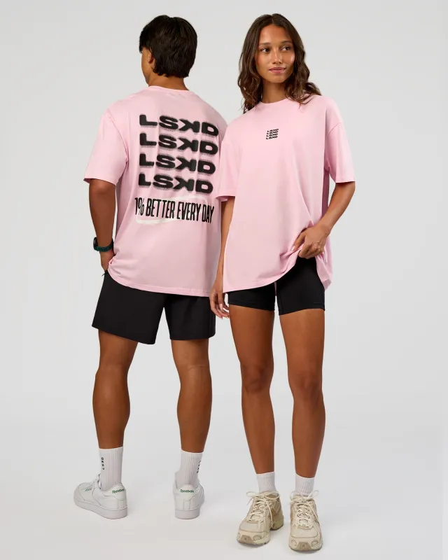 Everyday Elevation FLXCotton Oversized Tee - Marshmallow-Black sold by LSKD