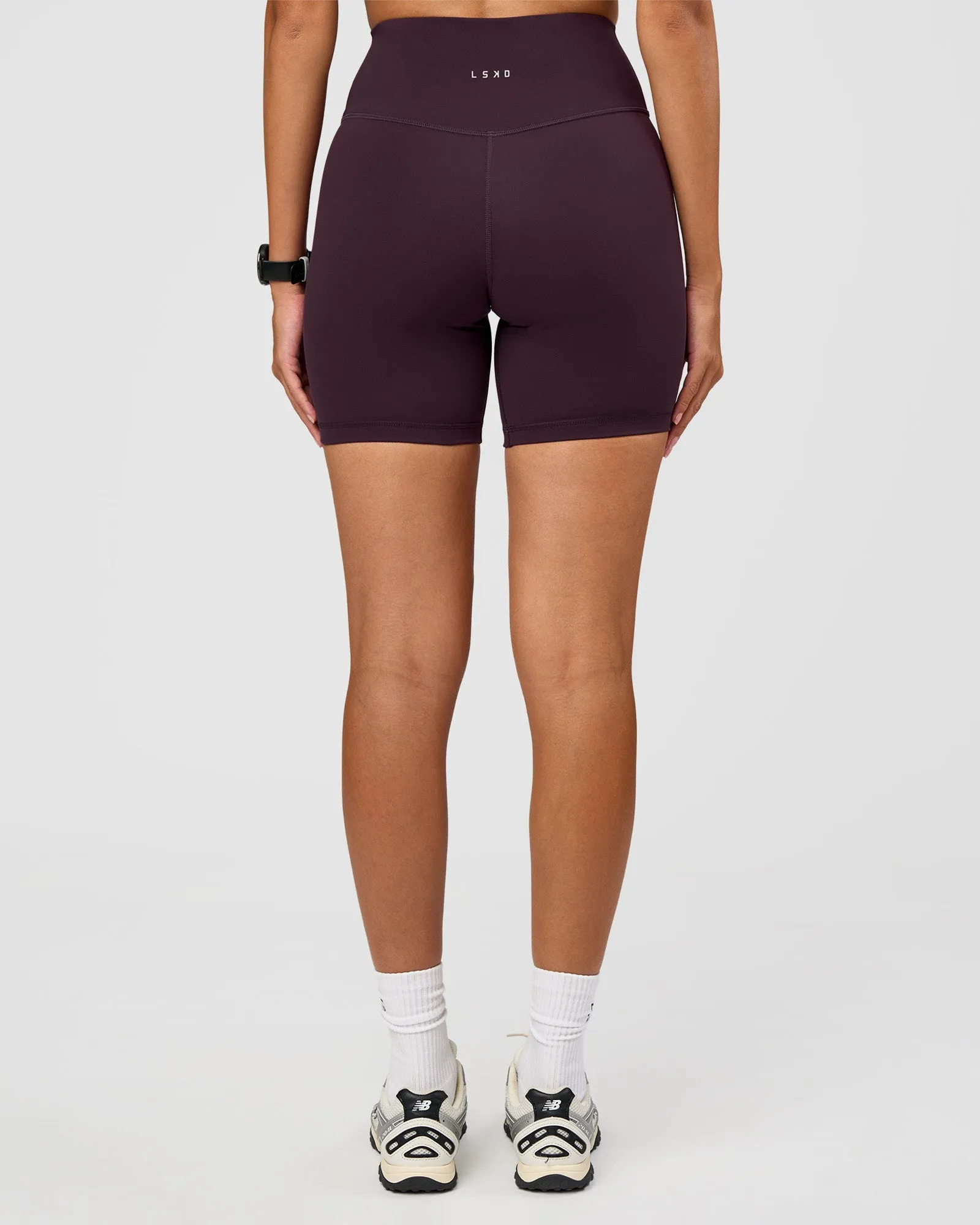 Fusion Ultra High-Rise 6" Short - Midnight Plum sold by LSKD product image thumbnail 5