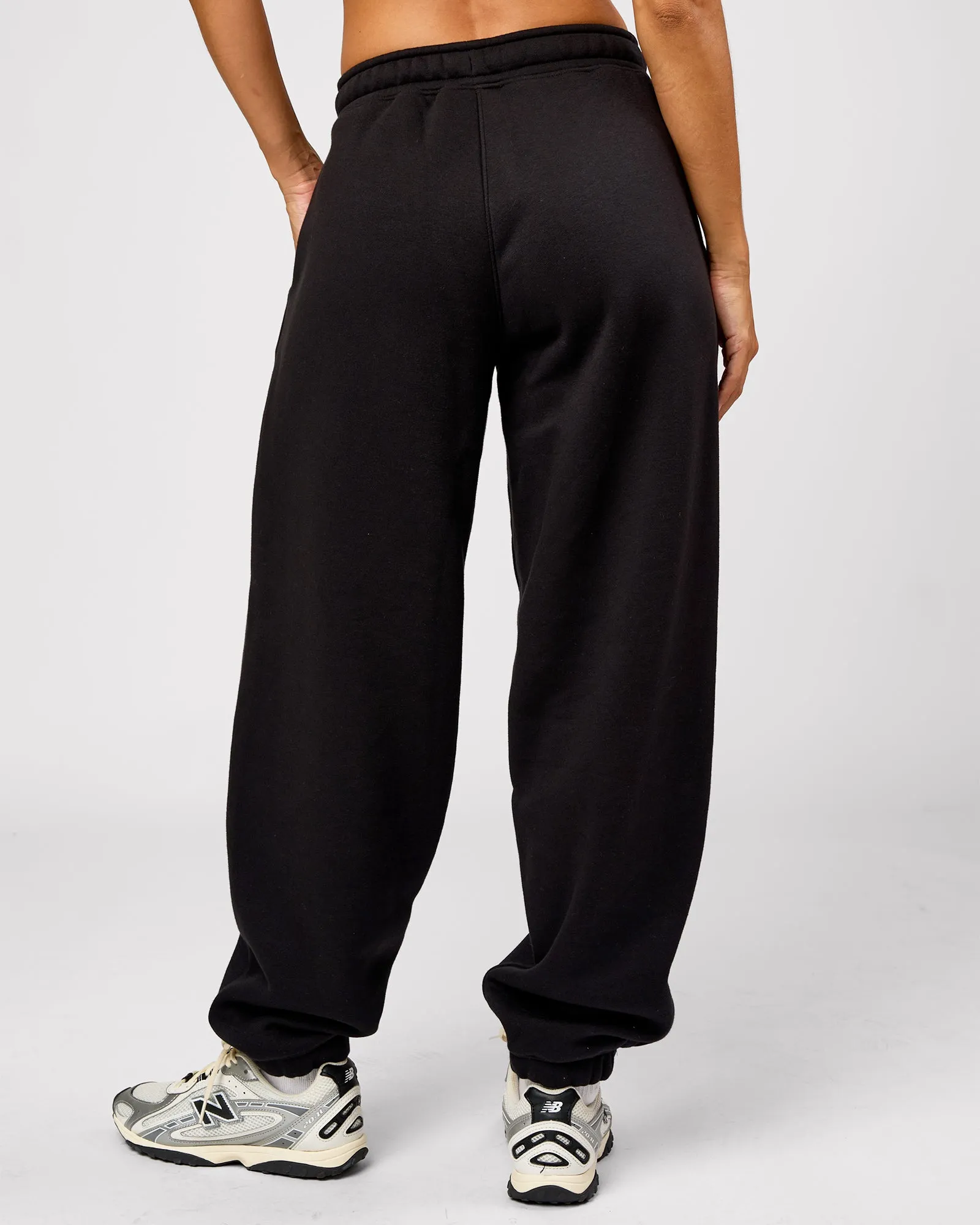 Go-To Oversized Track Pant - Black sold by LSKD product image thumbnail 4