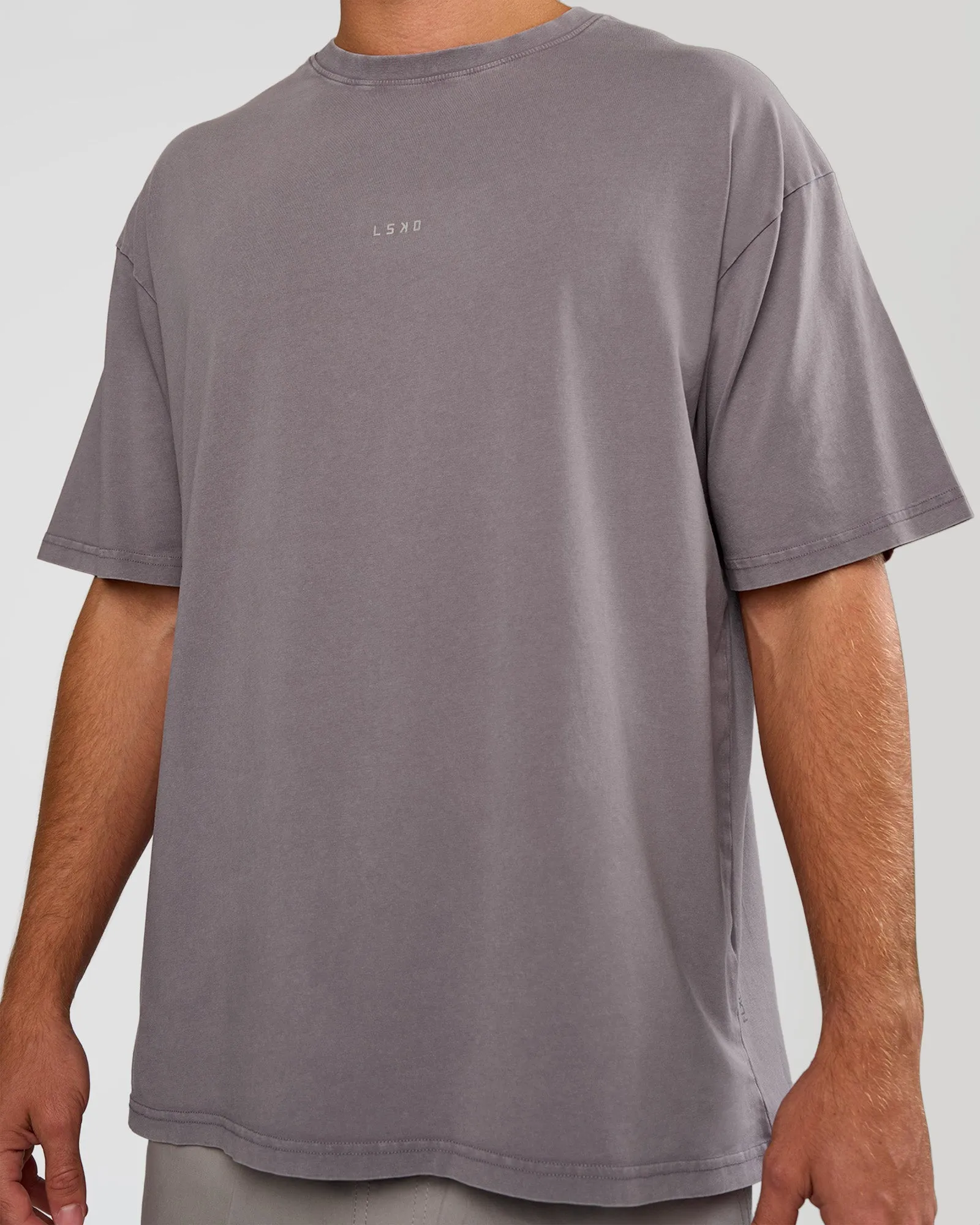 Base FLXCotton Tee Oversized - Duskstone Washed sold by LSKD product image thumbnail 5
