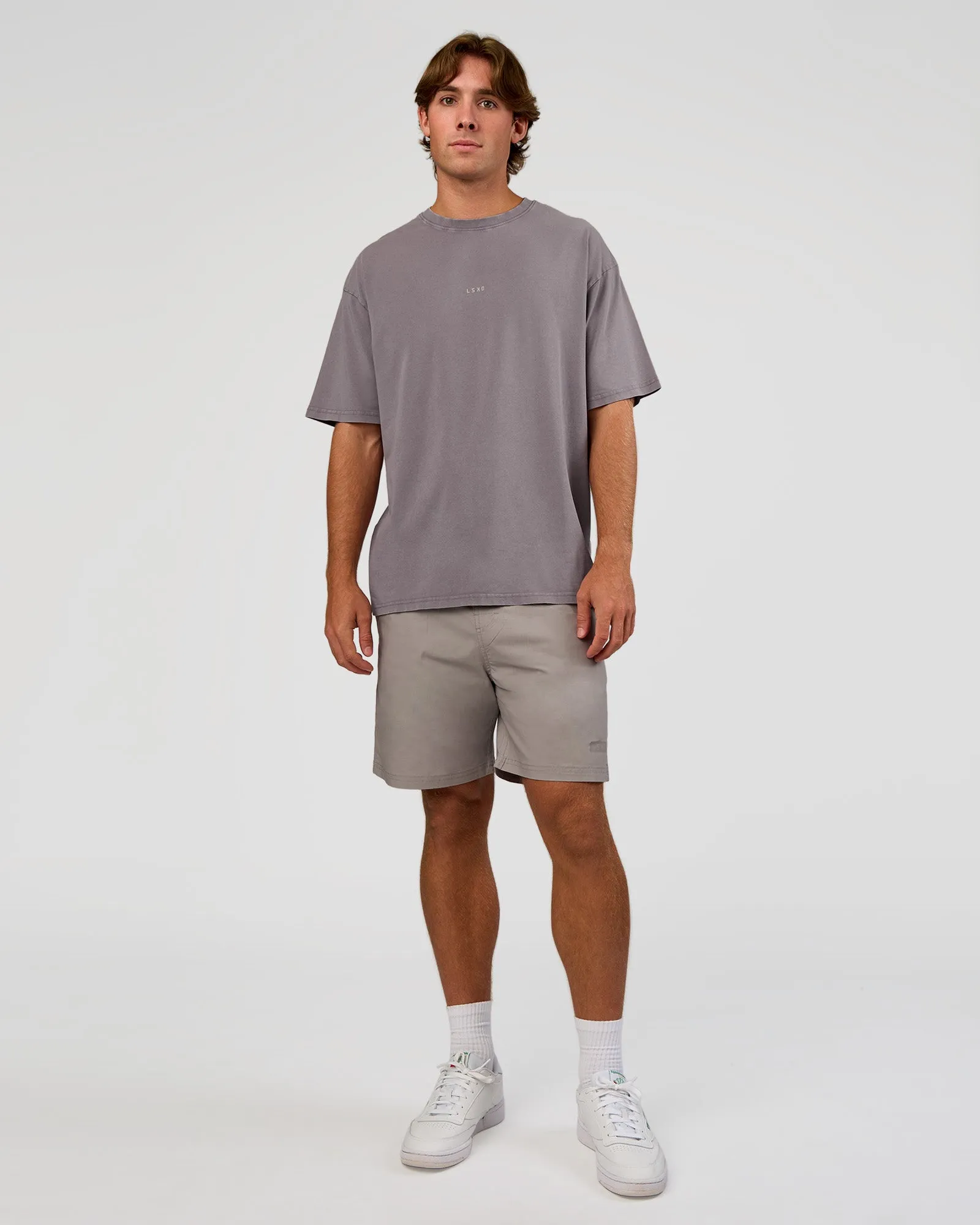 Base FLXCotton Tee Oversized - Duskstone Washed sold by LSKD product image thumbnail 4