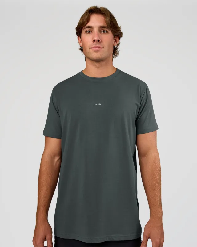 Base FLXCotton Tee - Dark Slate made by LSKD