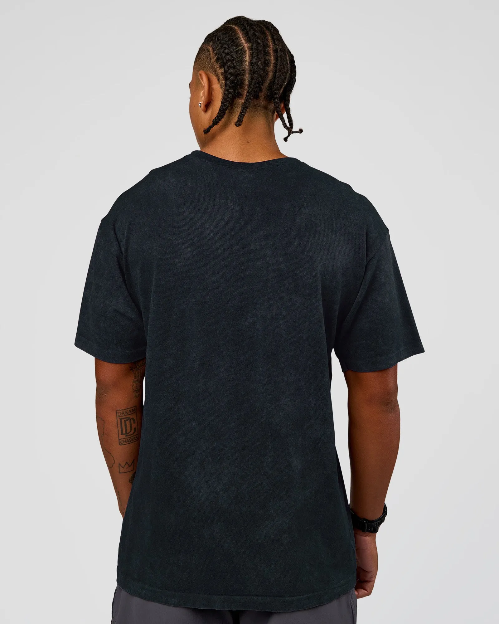 Power Oversized Tee - Black Washed sold by LSKD product image thumbnail 3