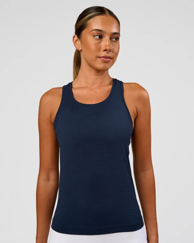 AeroFLX+ Seamless Tank - Future Navy/Future Navy sold by LSKD