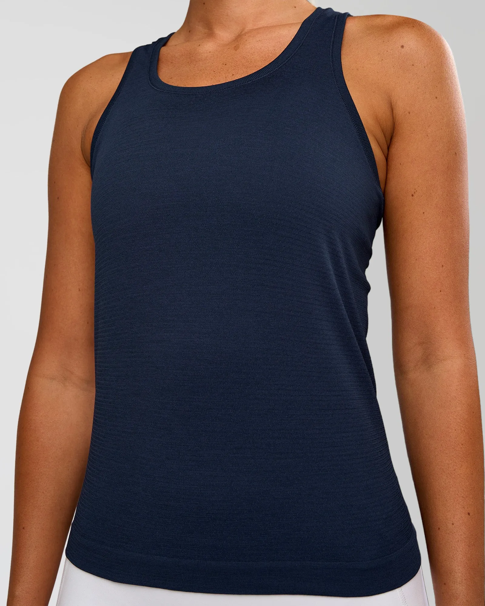 AeroFLX+ Seamless Tank - Future Navy/Future Navy sold by LSKD product image thumbnail 4