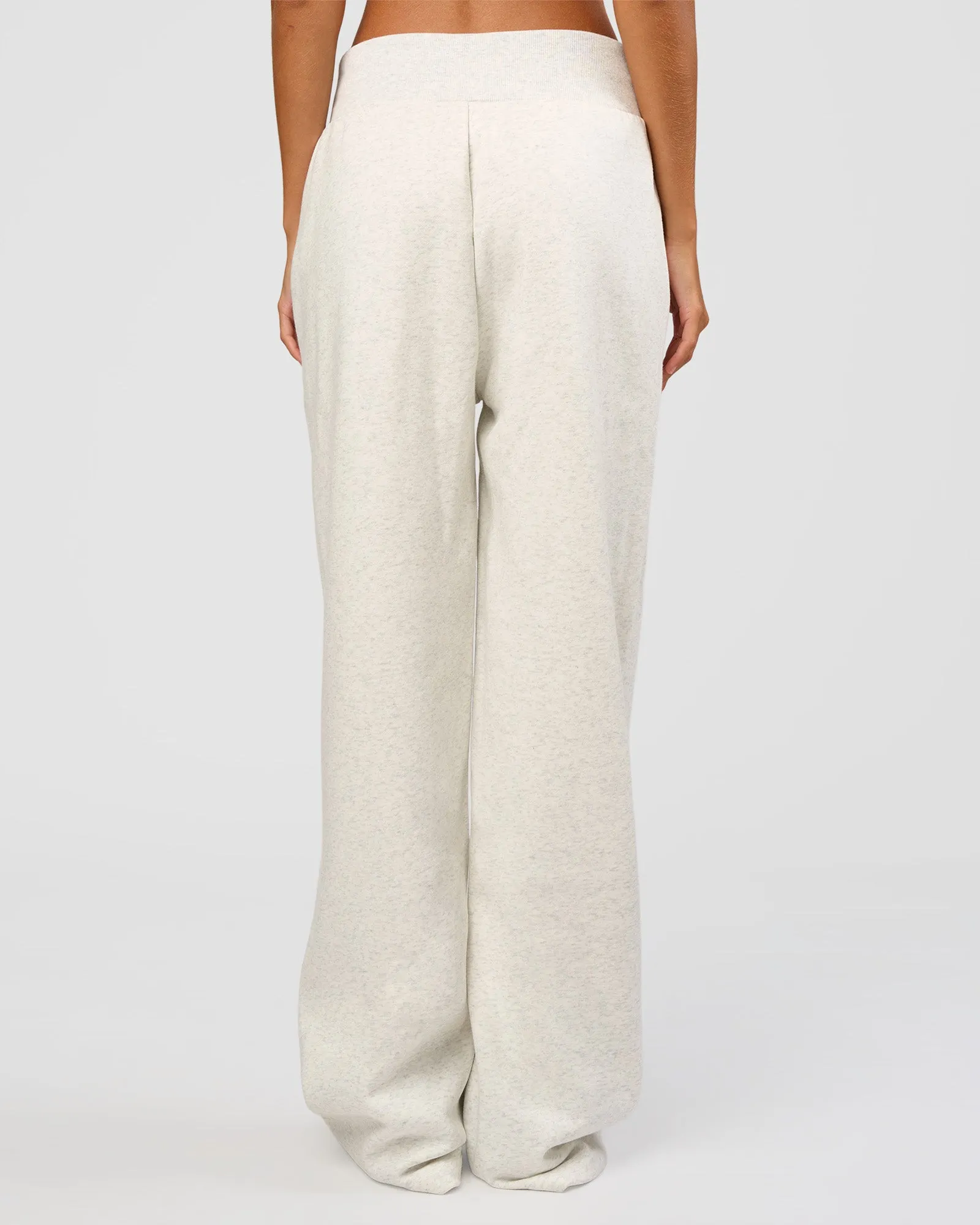 Go-To Wide Leg Track Pant Tall - Silver Marl sold by LSKD product image thumbnail 4