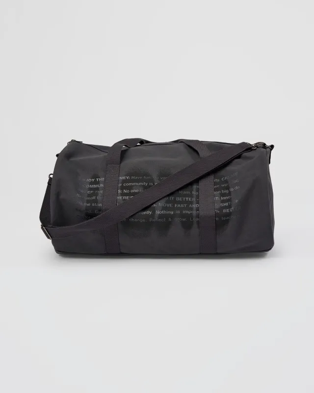 Shifted  Canvas Duffle - Dark Storm made by LSKD