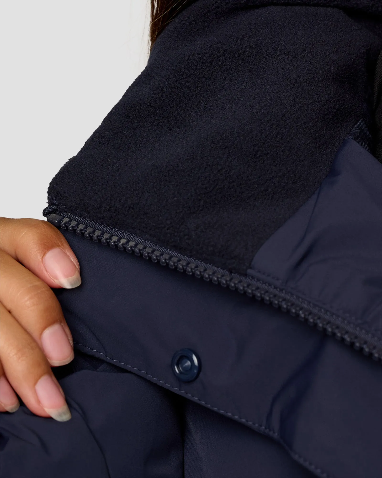 Go-To Puffer Jacket - Future Navy sold by LSKD product image thumbnail 3