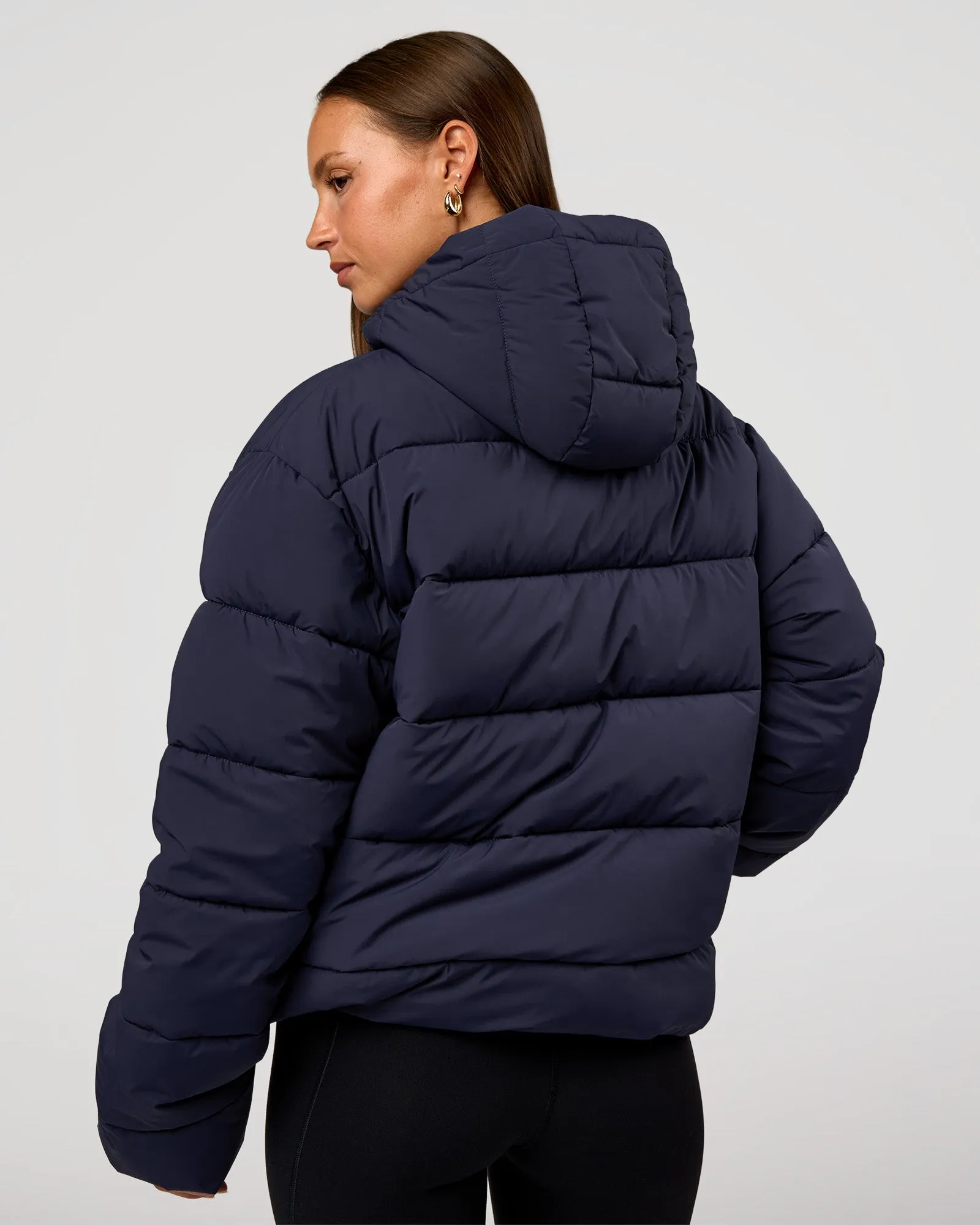 Go-To Puffer Jacket - Future Navy sold by LSKD product image thumbnail 4