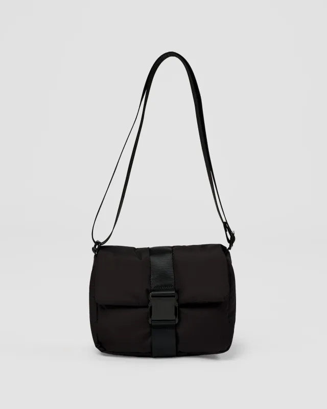 Puffer Crossbody Bag - Black made by LSKD