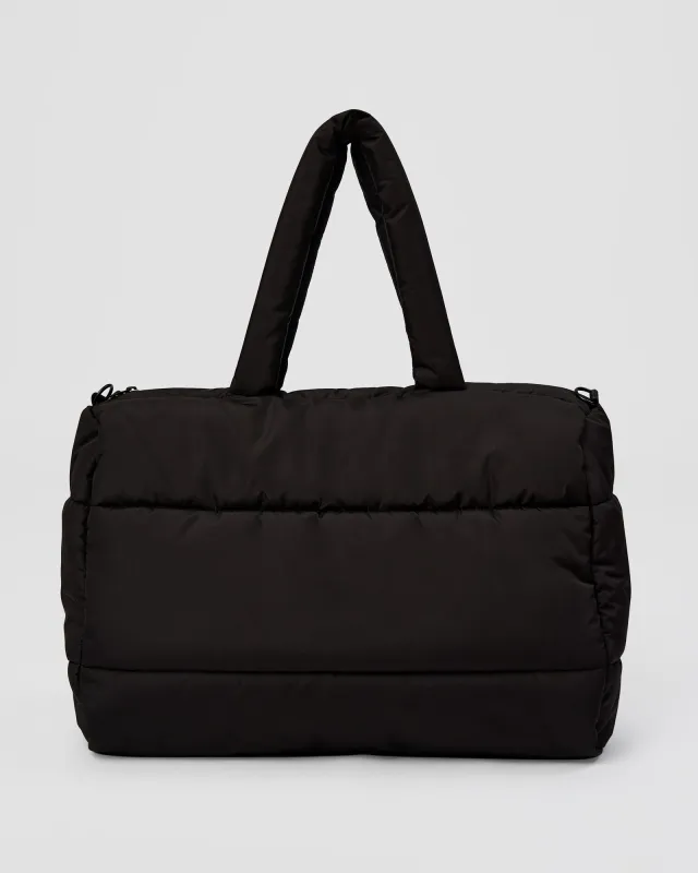 Puffer Duffle Bag - Black sold by LSKD