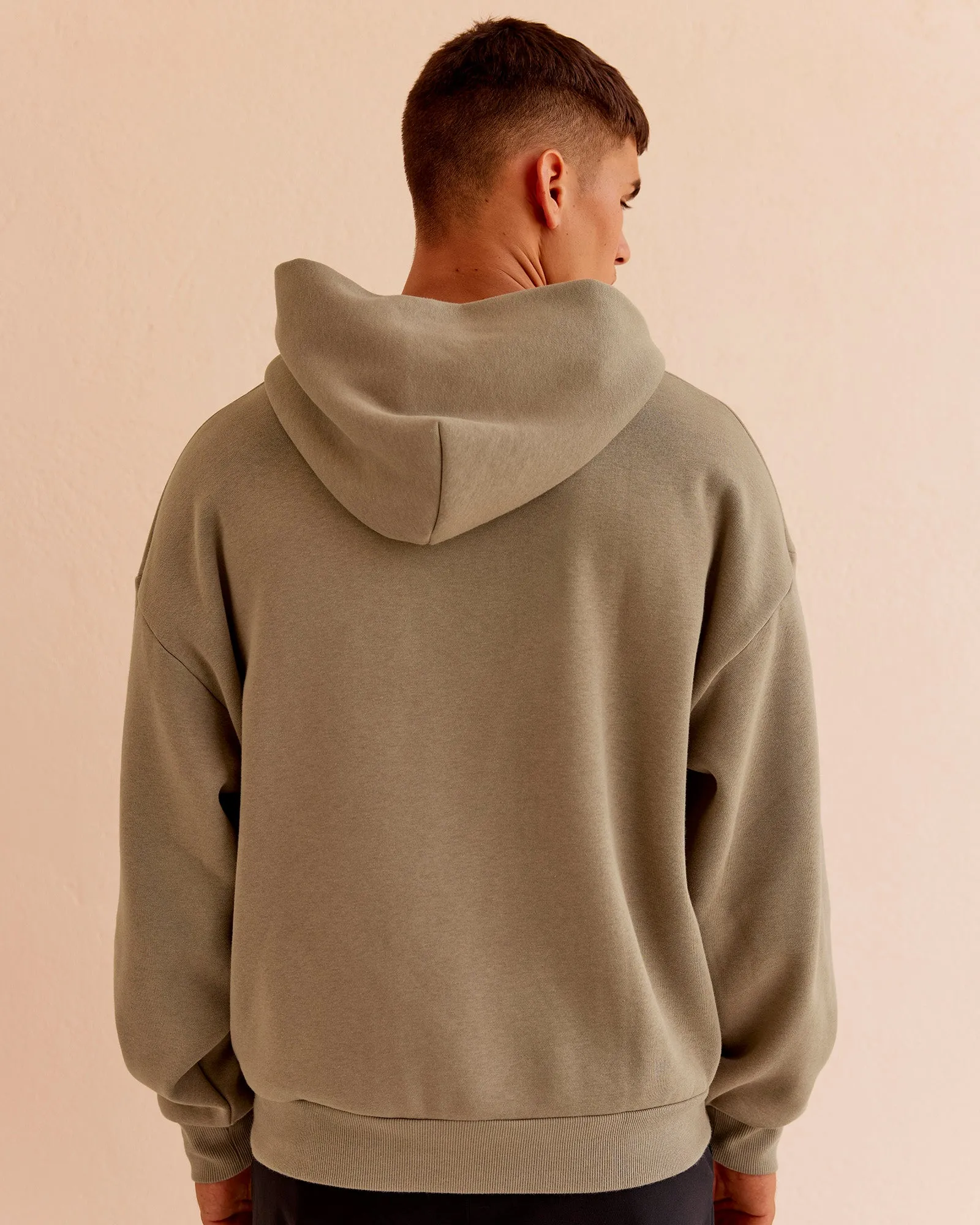 Base Oversized Hoodie - Taupe Ash sold by LSKD product image thumbnail 5