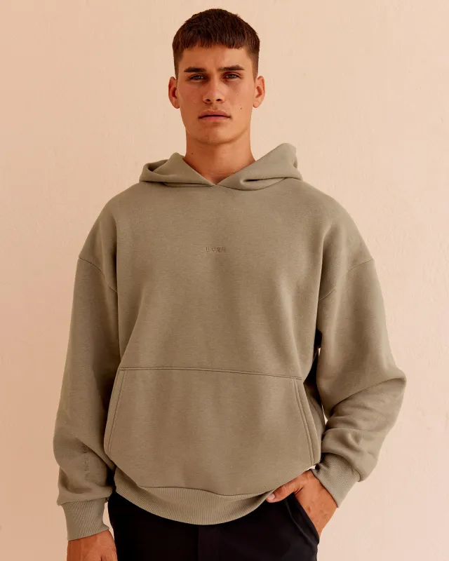 Base Oversized Hoodie - Taupe Ash made by LSKD