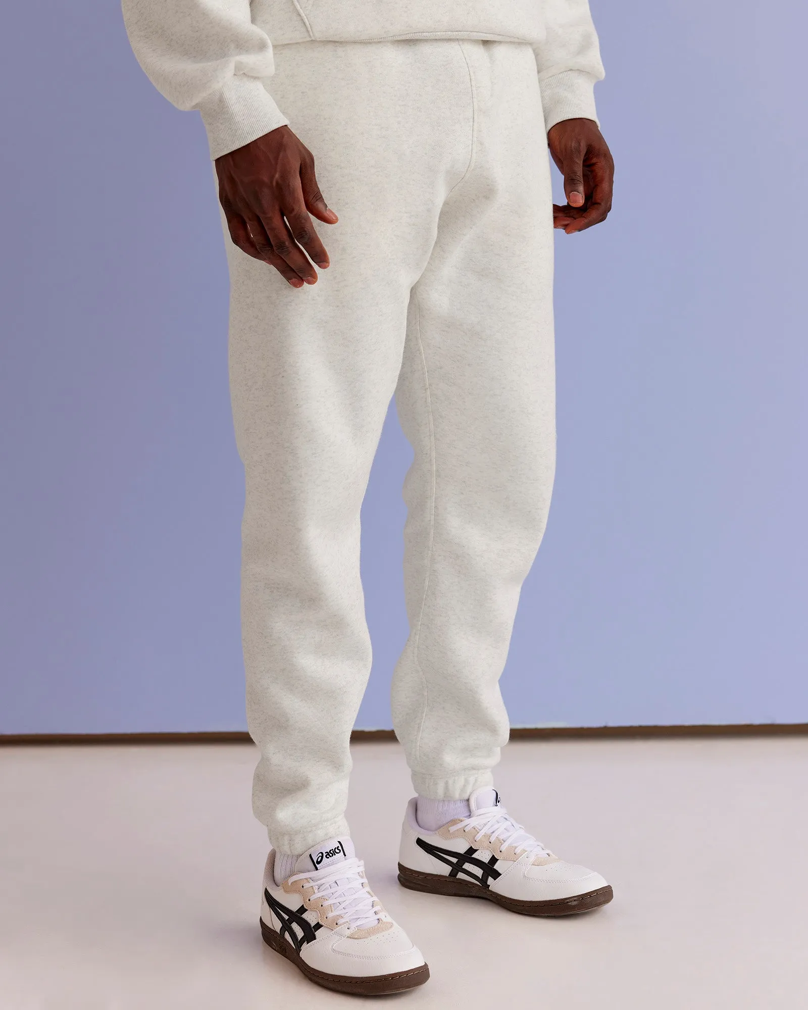 MVP Cuffed Track Pant - Silver Marl sold by LSKD