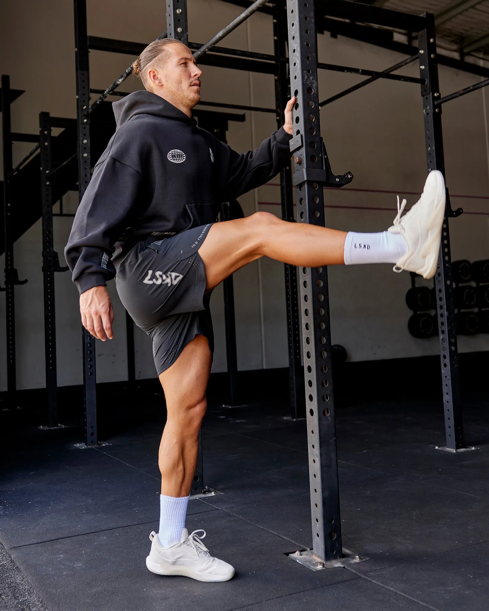 Static Grit Lift 6" Short - Black-Alloy sold by LSKD product image thumbnail 2