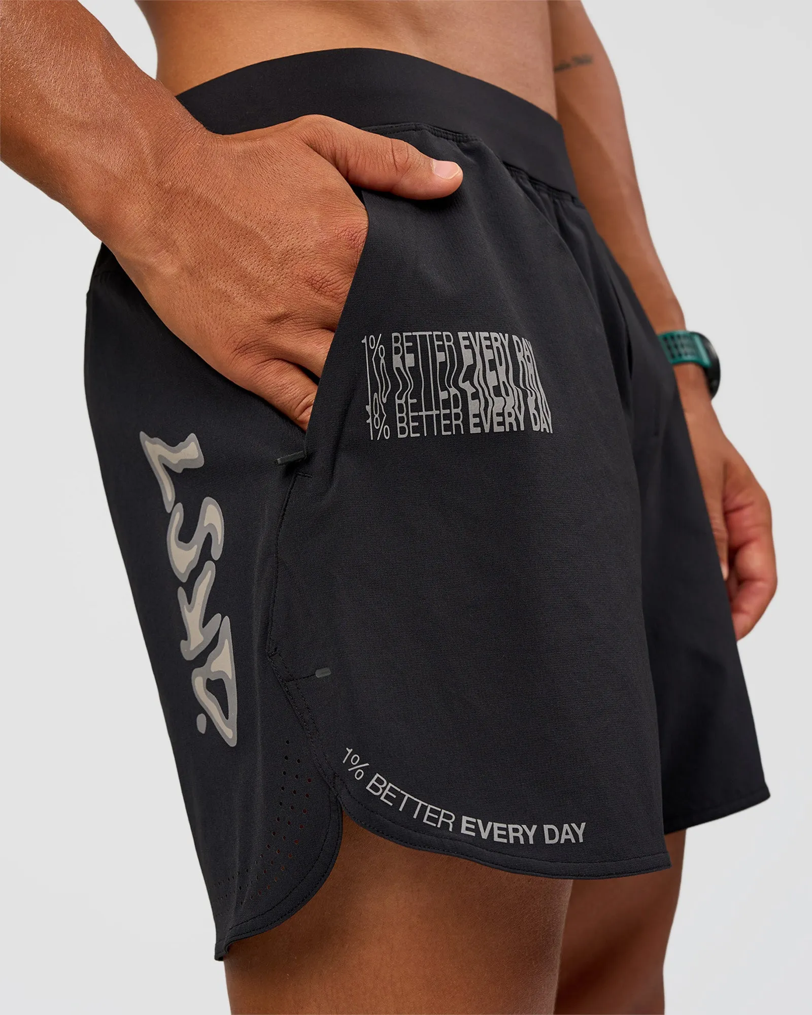 Static Grit Lift 6" Short - Black-Alloy sold by LSKD product image thumbnail 5