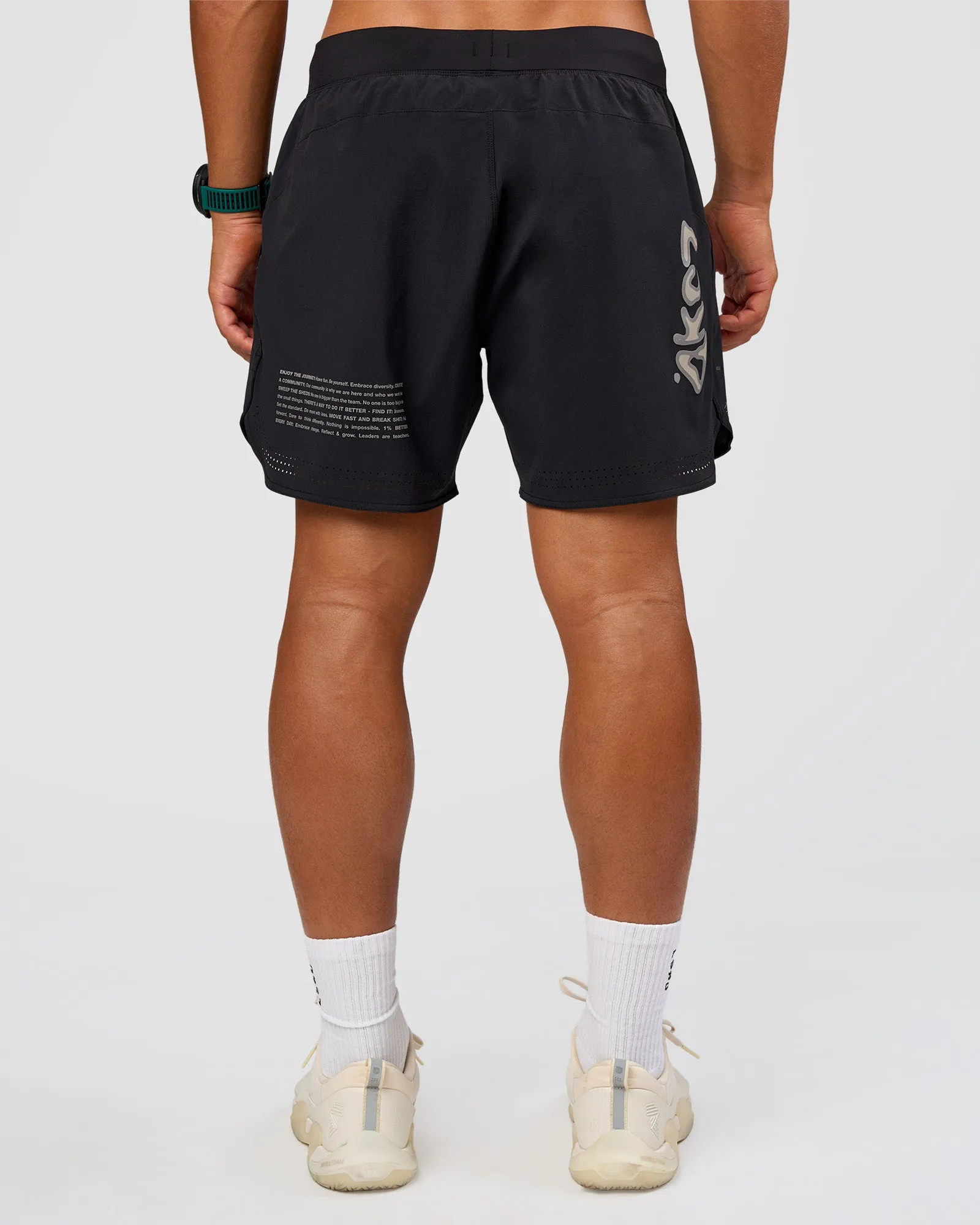 Static Grit Lift 6" Short - Black-Alloy sold by LSKD product image thumbnail 4